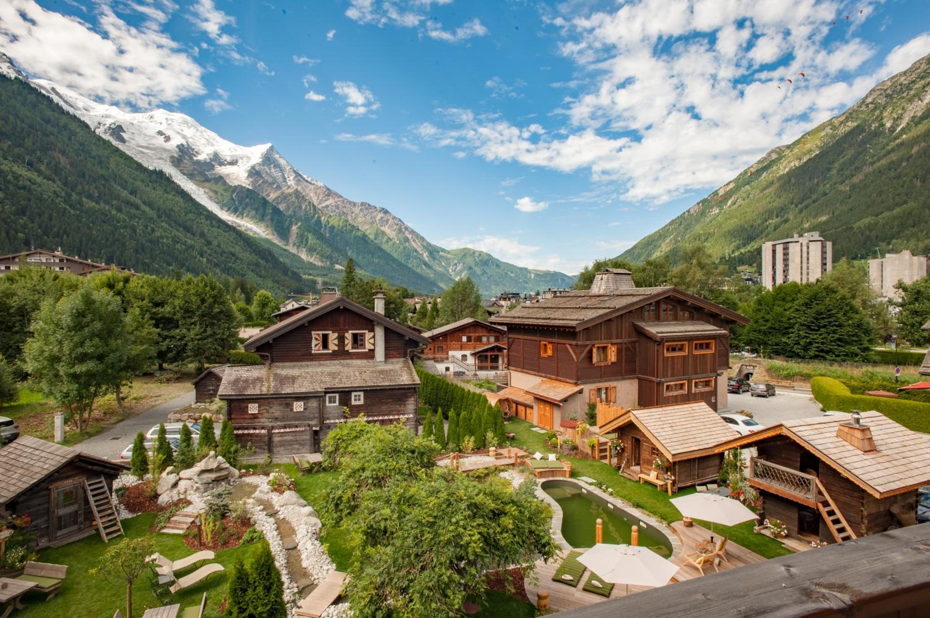 Chambre Confort Mont-Blanc avec Accès au Spa Chambre Confort Mont-Blanc avec Accès au Spa