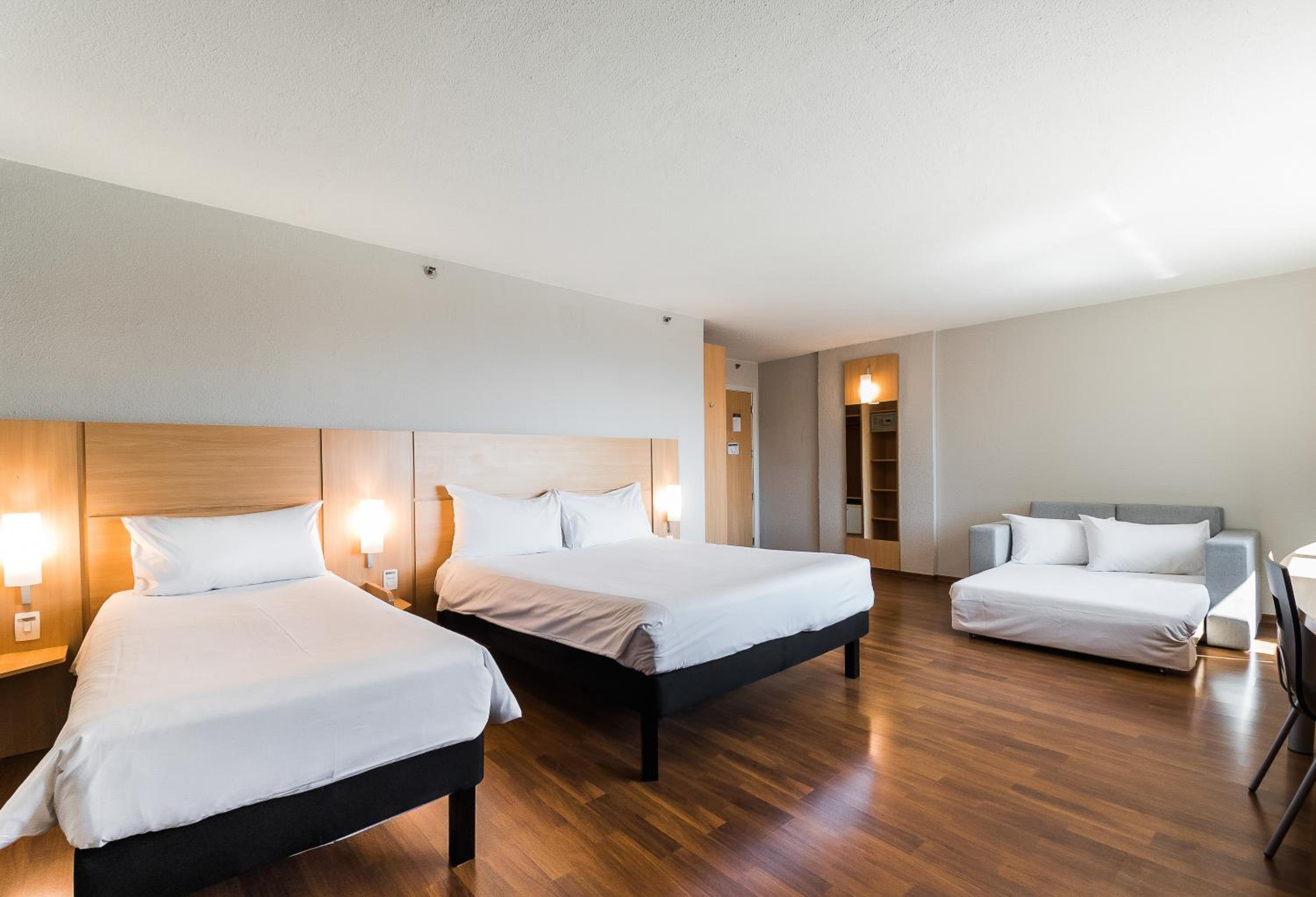 Family Room with Double Bed, Single Bed and Sofa Bed