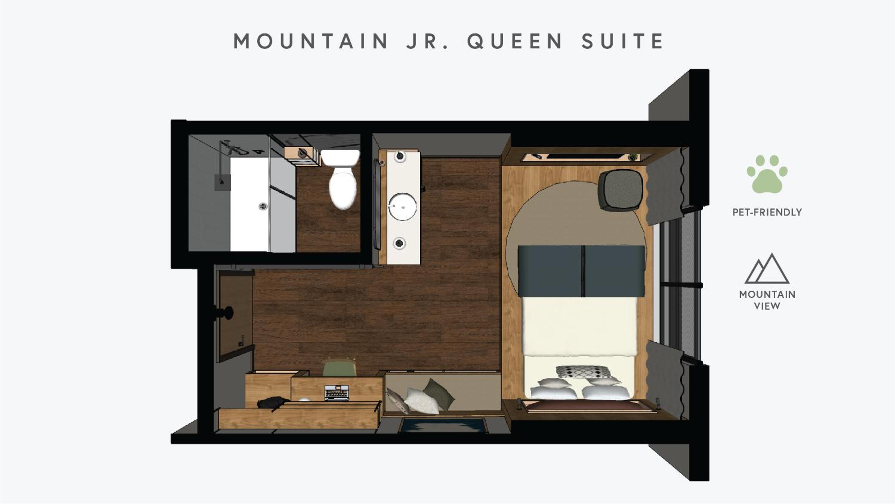 Mountain Junior Queen Suite - Photo 3