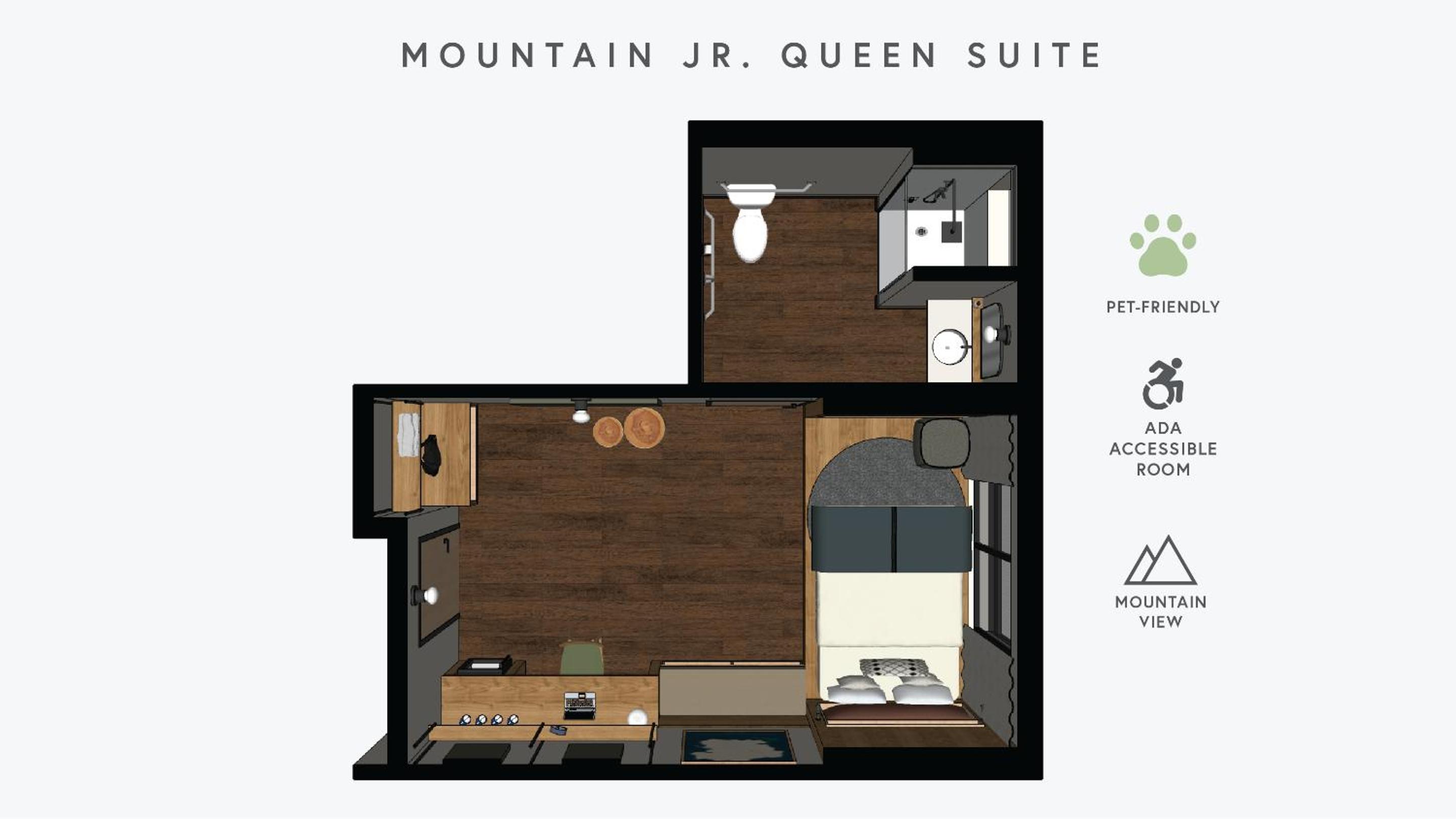 Mountain Junior Queen Suite - Photo 2