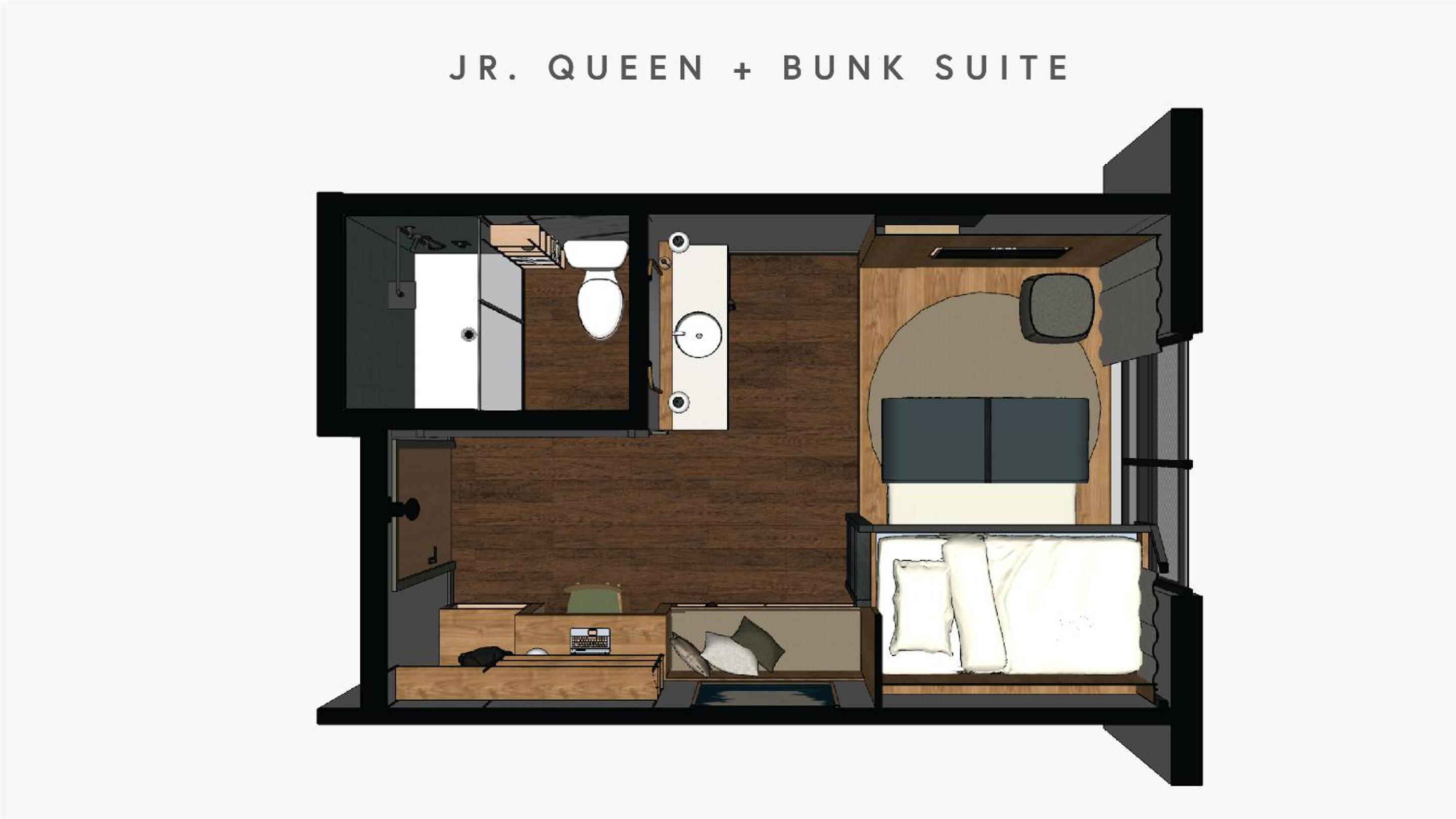 Junior Queen with Bunk Bed Suite - Photo 8