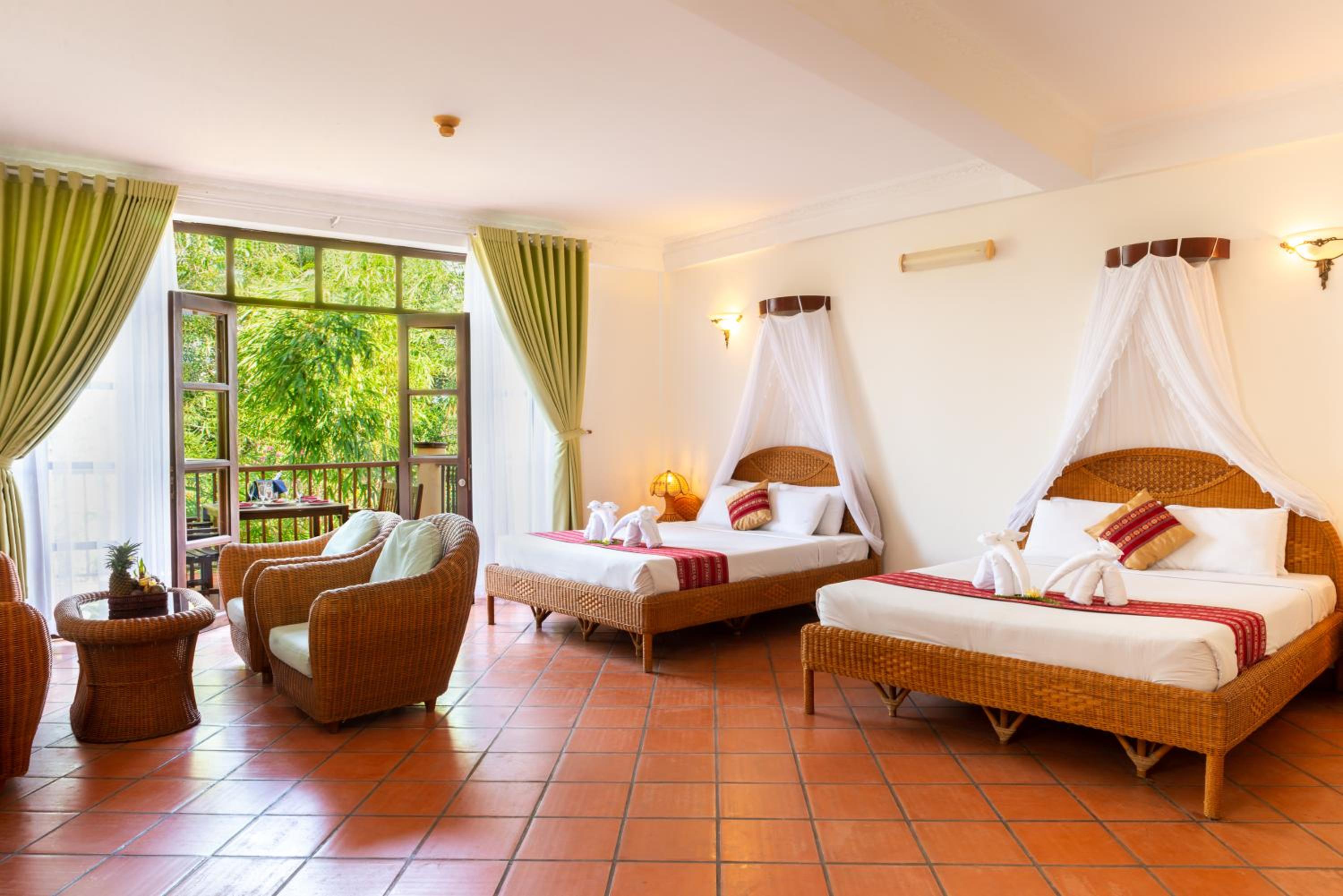 Quadruple Room with Balcony