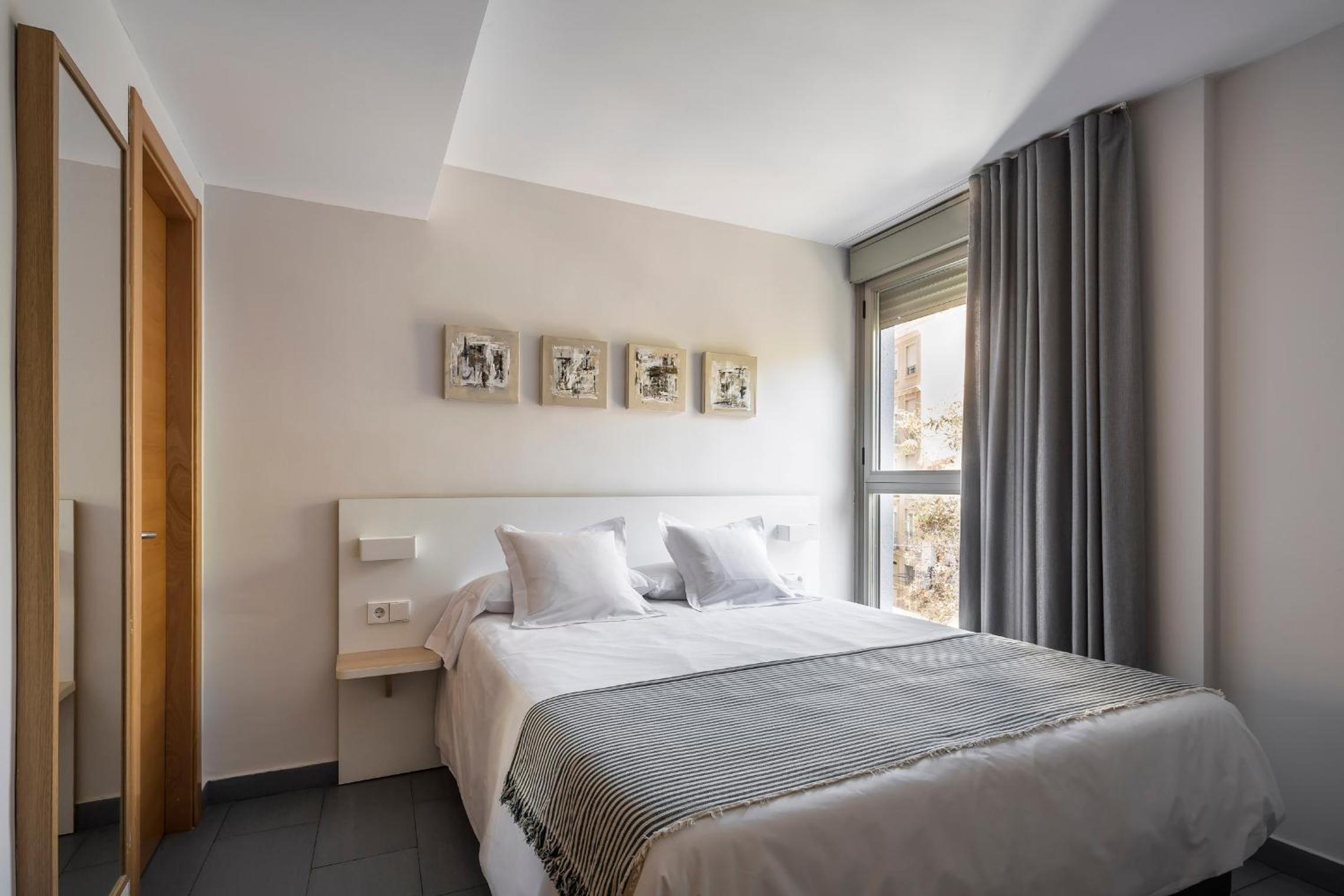 Apartamento de una habitación cama doble