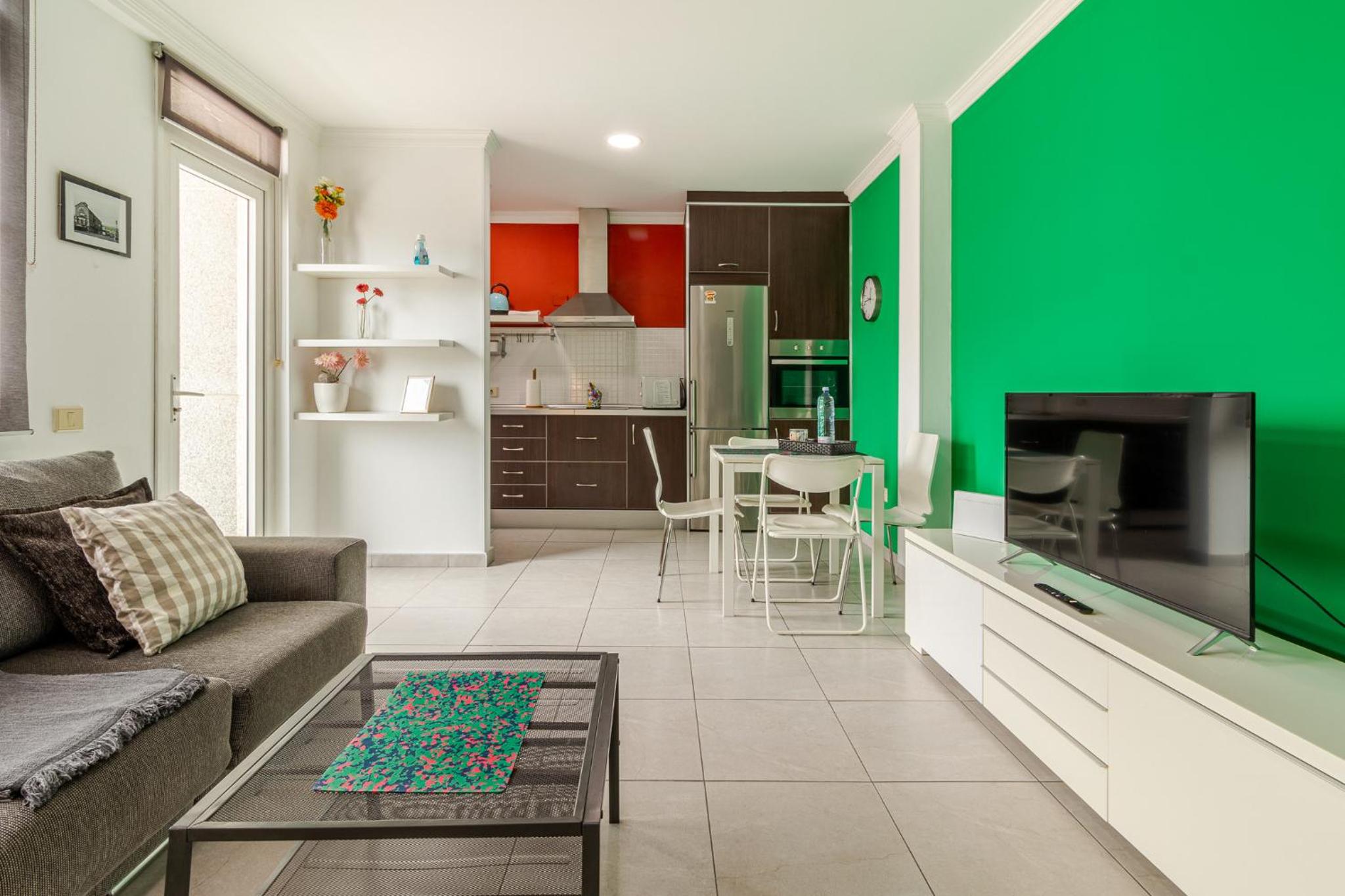 Apartamento de dos habitaciones
