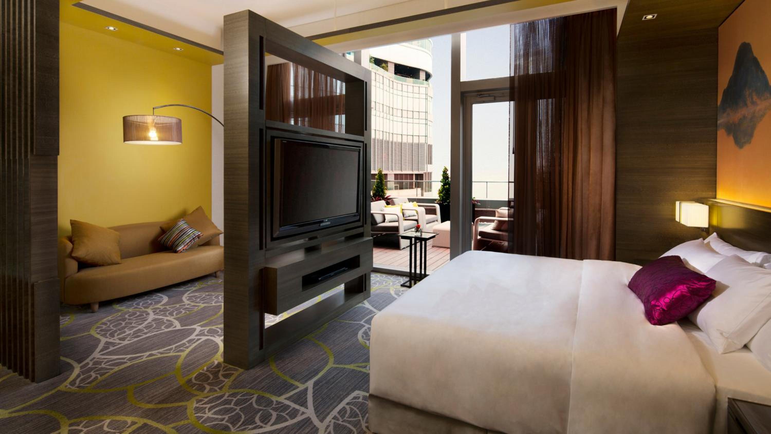 Junior King Suite with City View and Terrace Access Junior King Suite with City View and Terrace Access