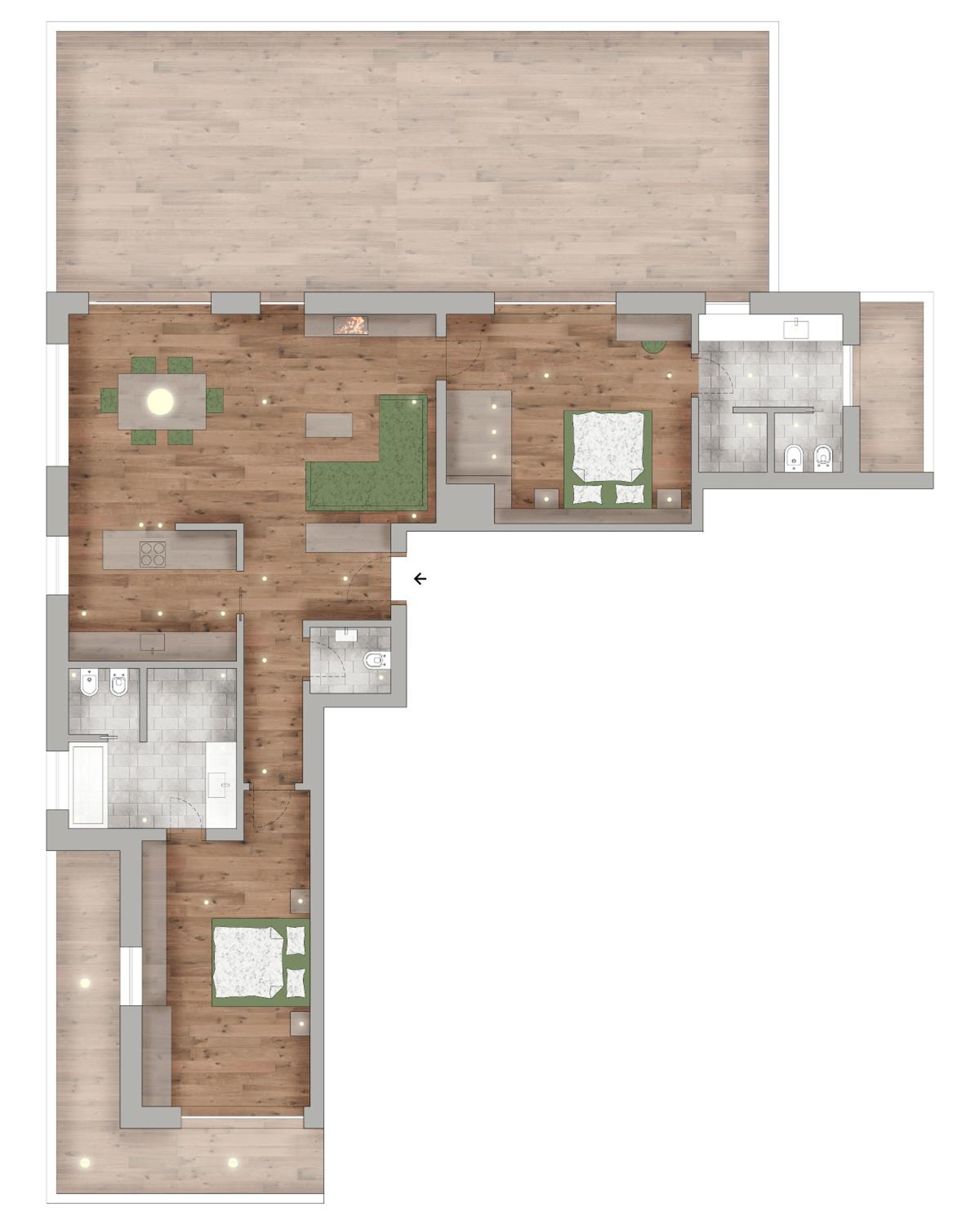 Deluxe Apartment photo 2