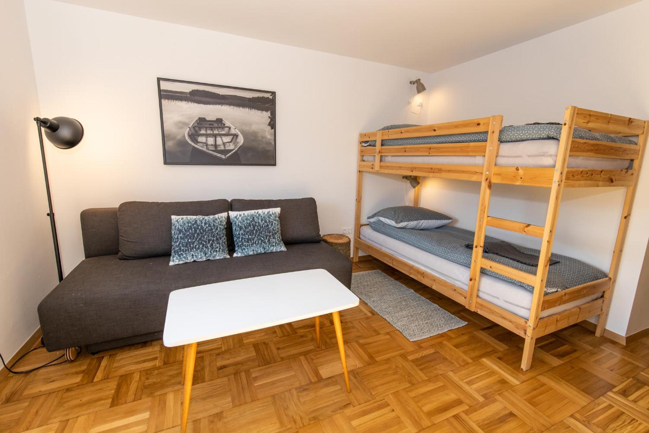 One-Bedroom Family Apartment with Balcony - Ground Floor