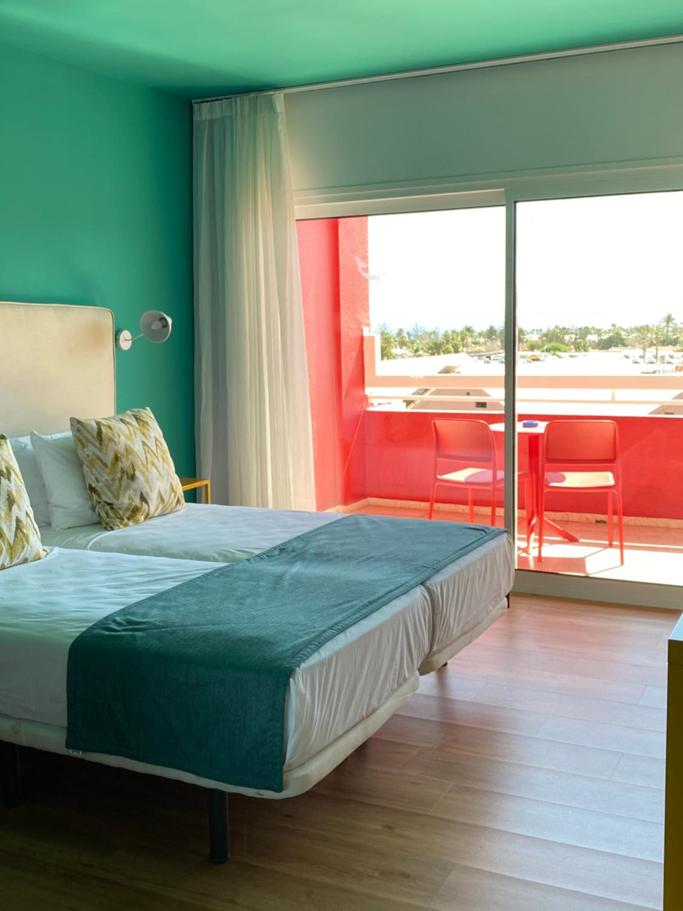 Suite Junior con vista al mar.
