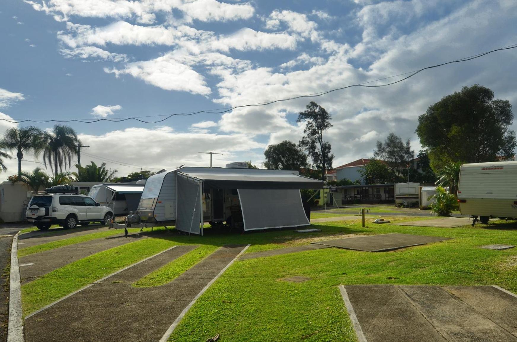 Standard Powered Site with Shared Bathroom - Bring Your Own Caravan or Tent
