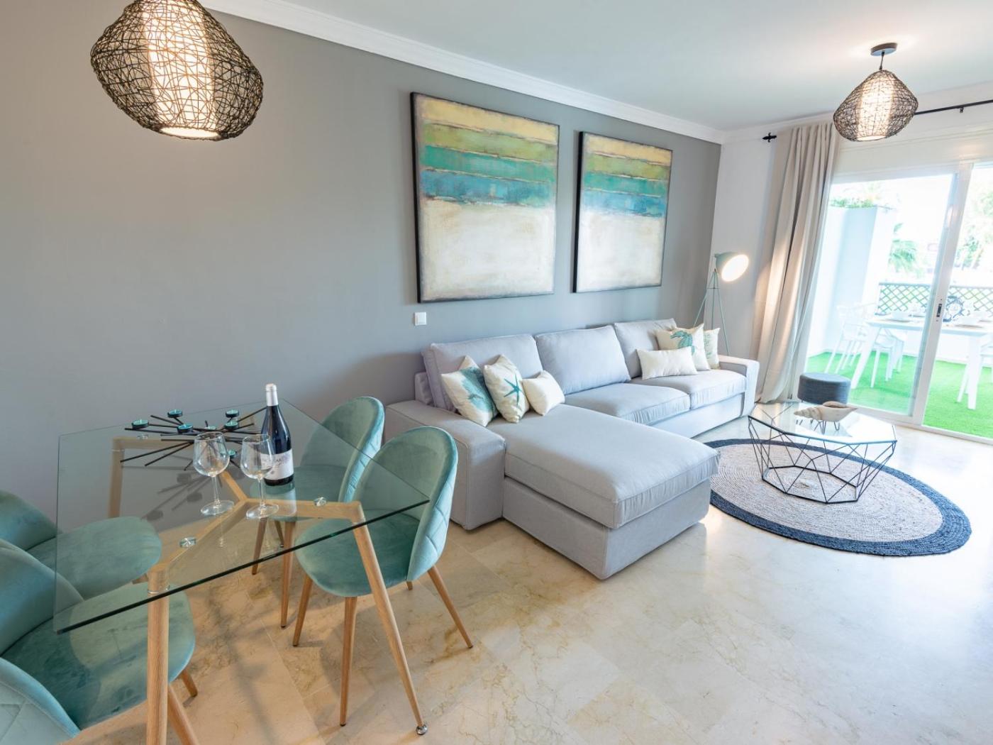 Apartamento de dos habitaciones