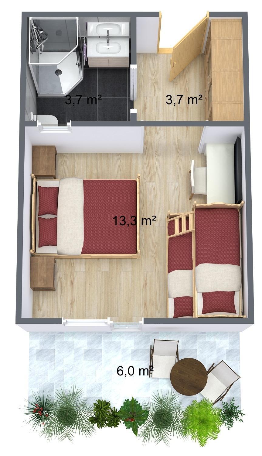 Double Room - Photo 4