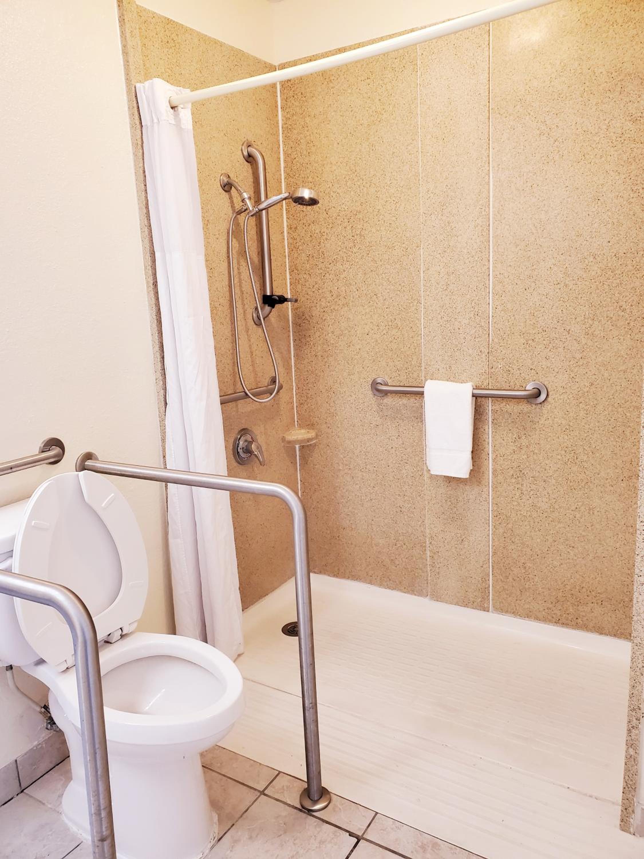 King Room with Sofa Bed and Roll-In Shower - Mobility/Hearing Accessible - Non-Smoking - Photo 2