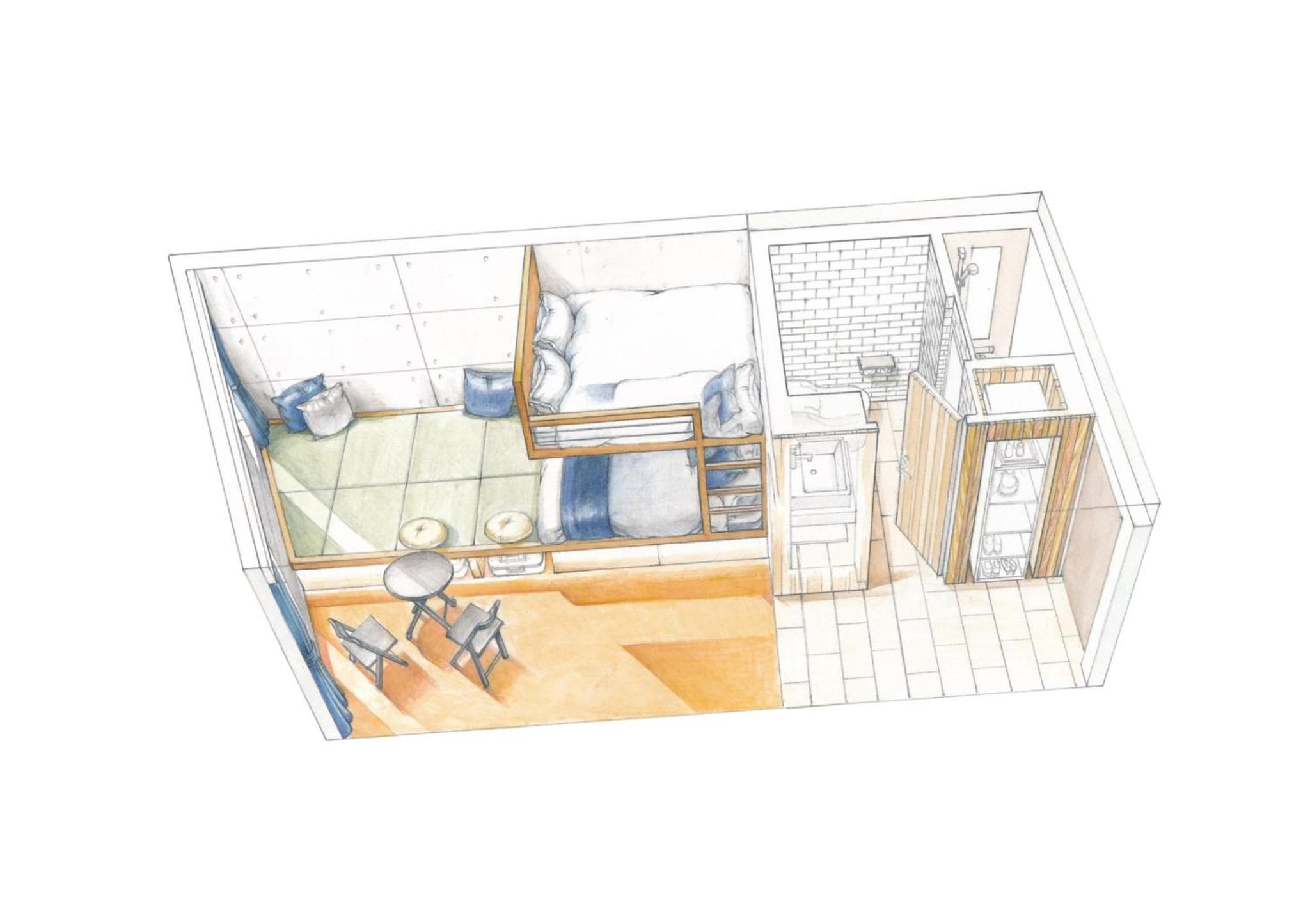 Deluxe Triple Room Max 5 Comfort 3