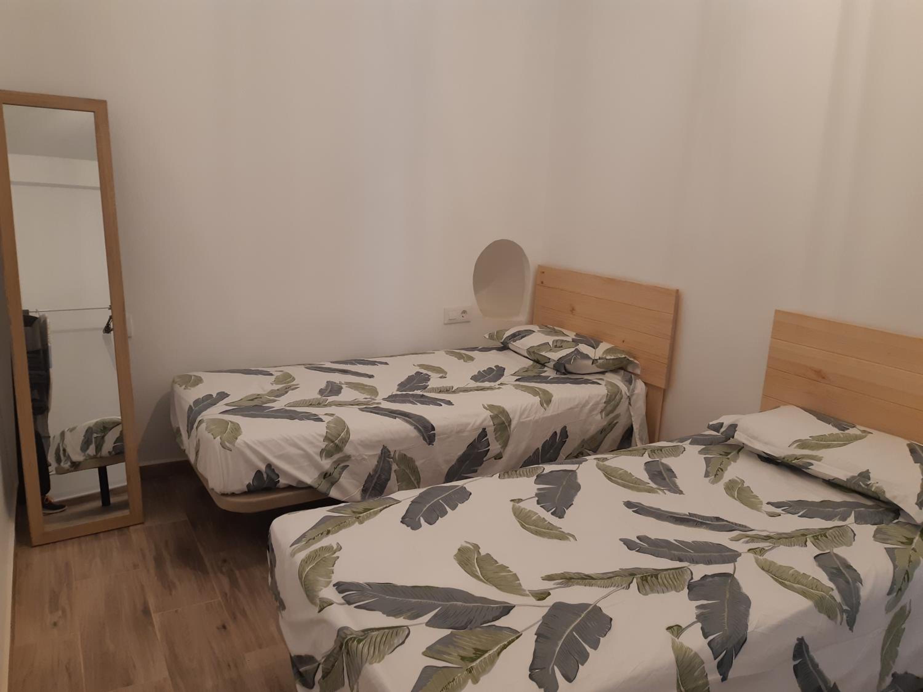 Apartamento de dos habitaciones