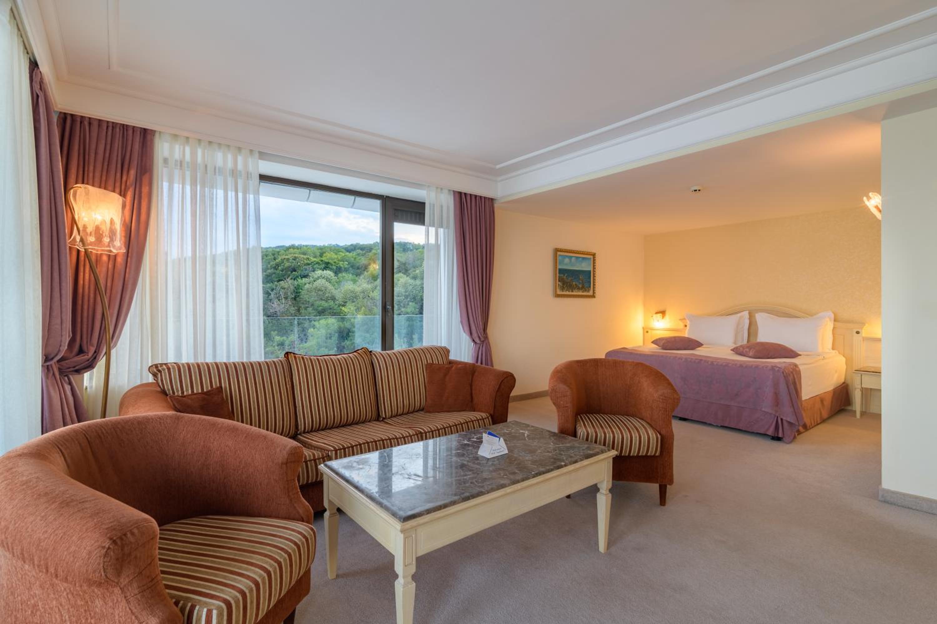 Deluxe Double Room with Balcony and Park View (2 Adults)