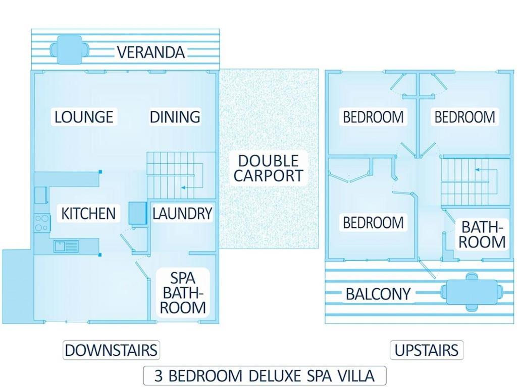 Deluxe Three-Bedroom Villa with Spa Bath photo 2
