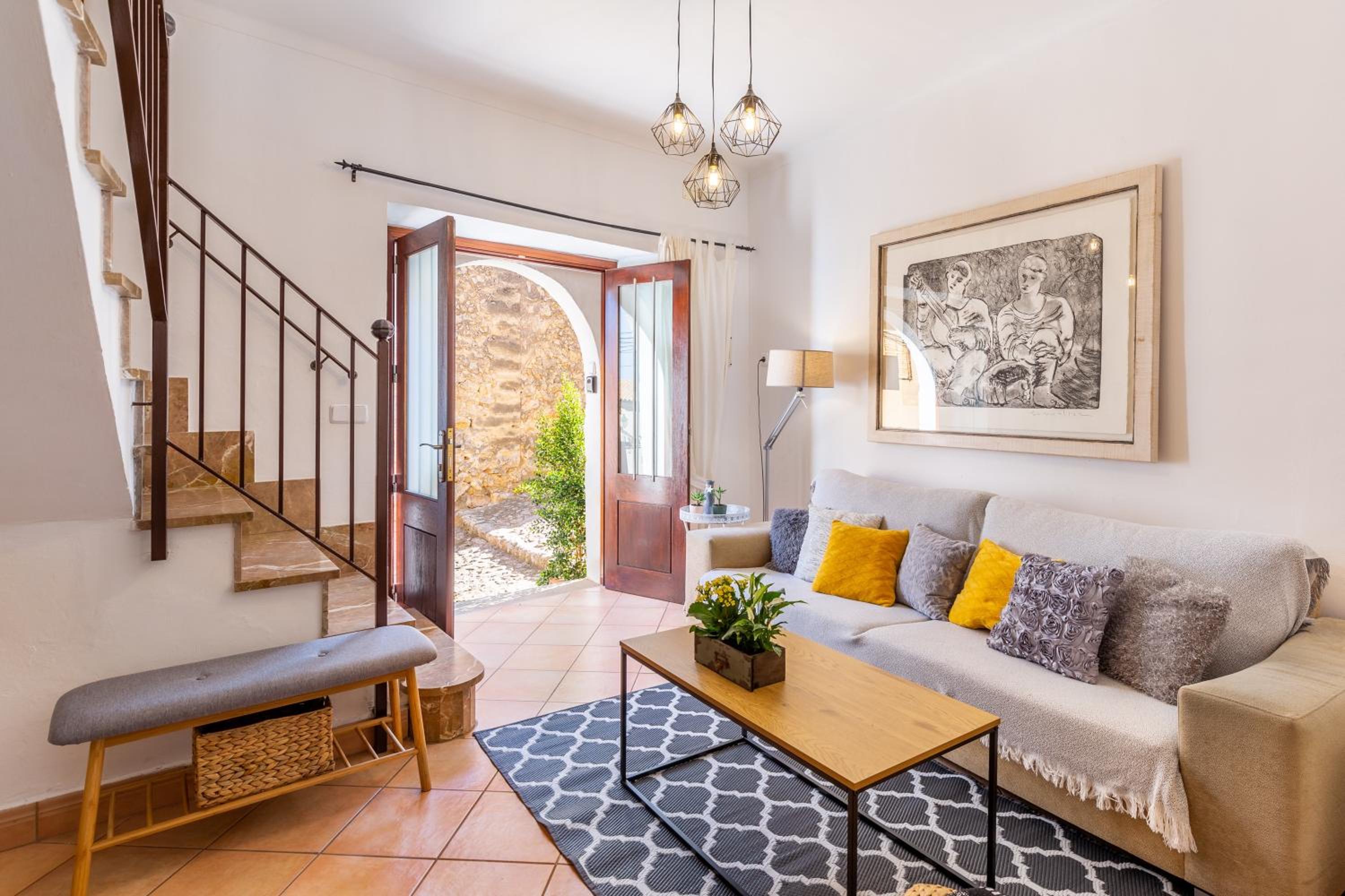 Casa de tres habitaciones