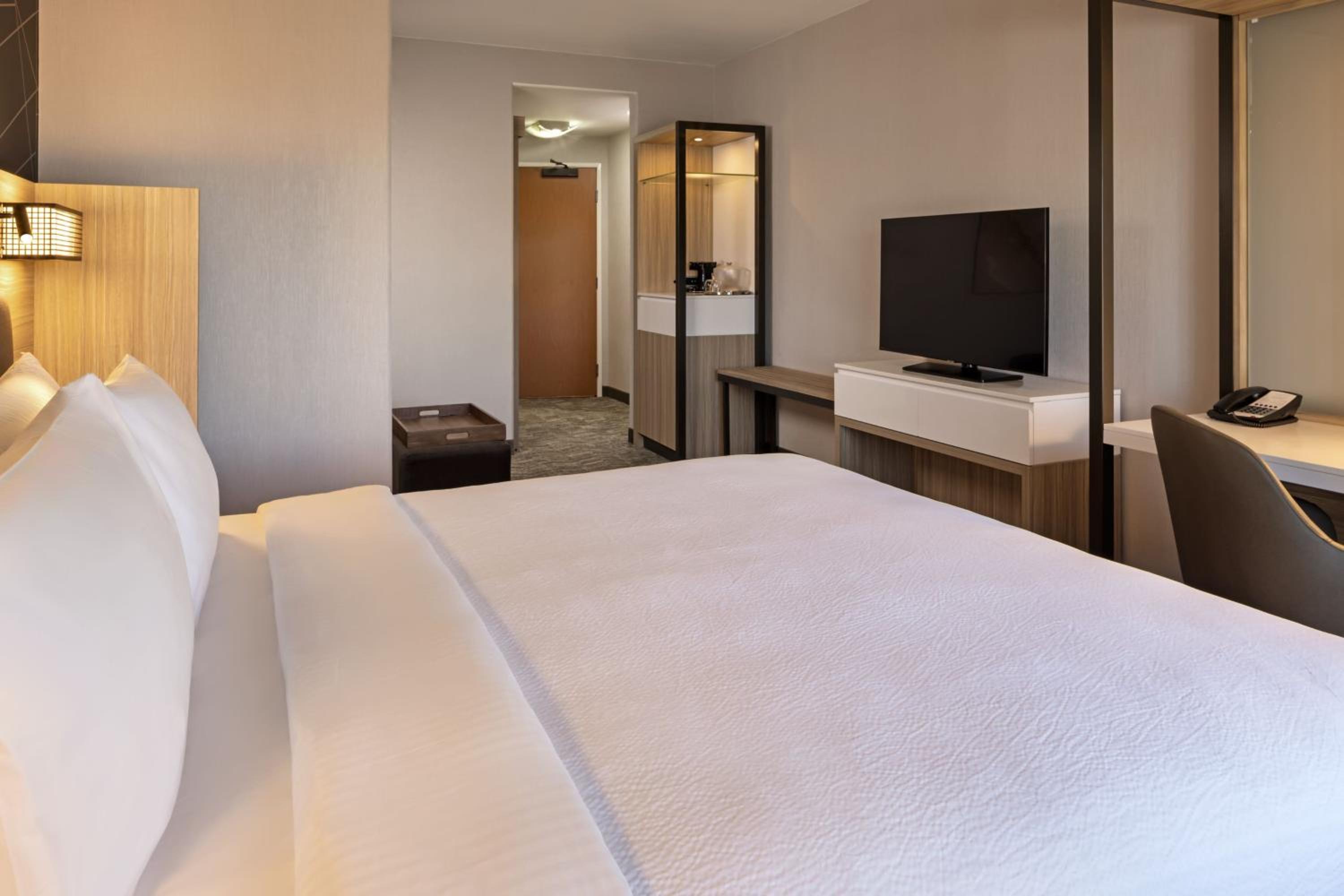 King Suite with Roll-In Shower and Sofa Bed - Mobility Access/Hearing Accessible