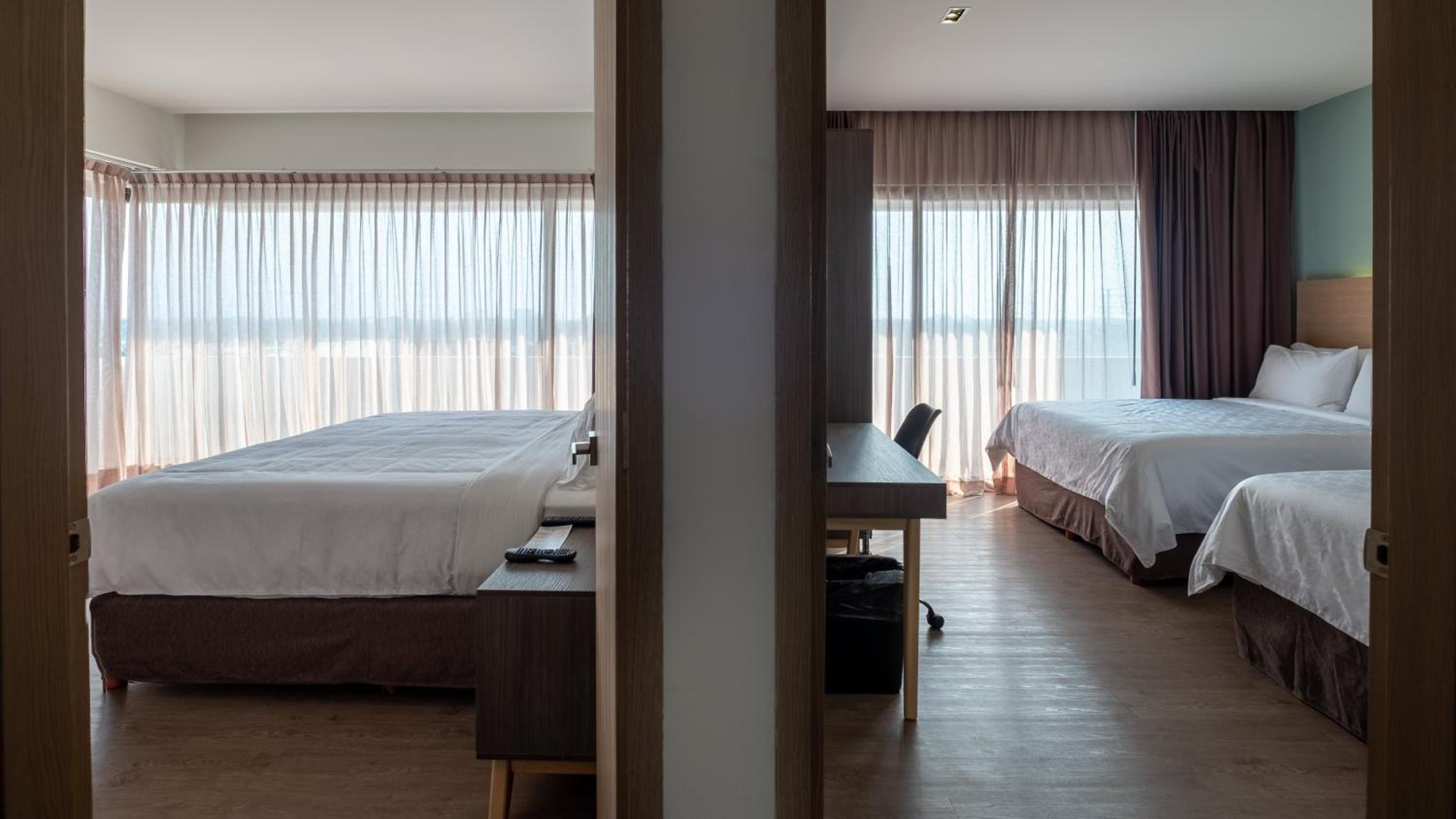 Two-Bedroom Suite with One Queen and Two Double Beds - Non-Smoking photo 1