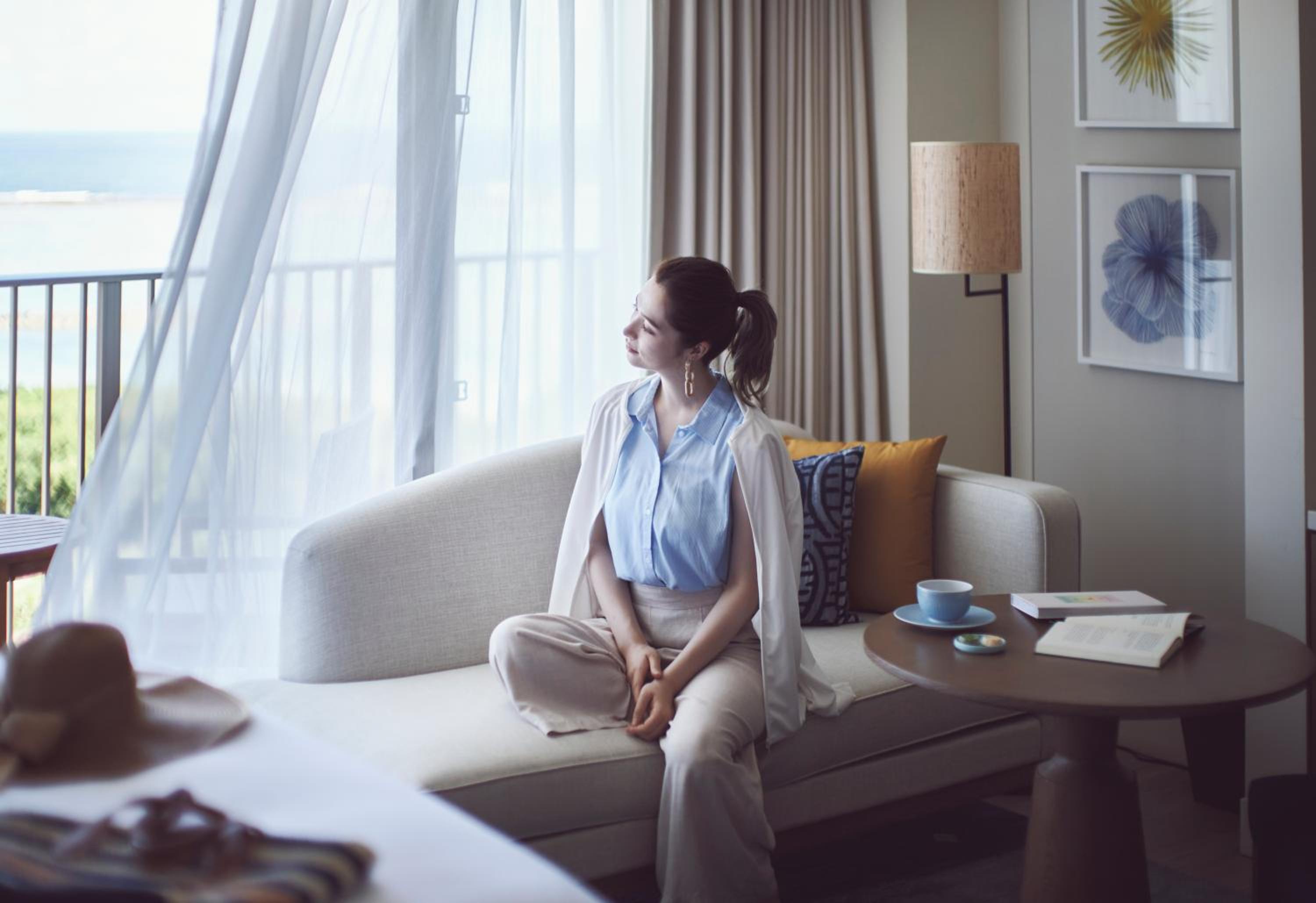 Twin Room with Ocean View - High Floor/Bay Wing - Photo 4