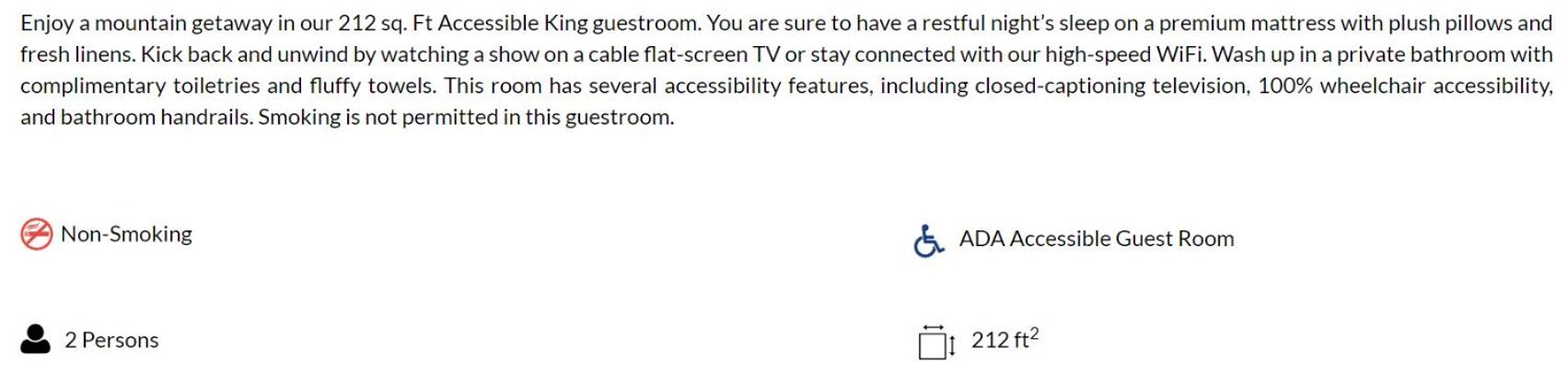 King Room - Disability Access - Non-Smoking photo 3