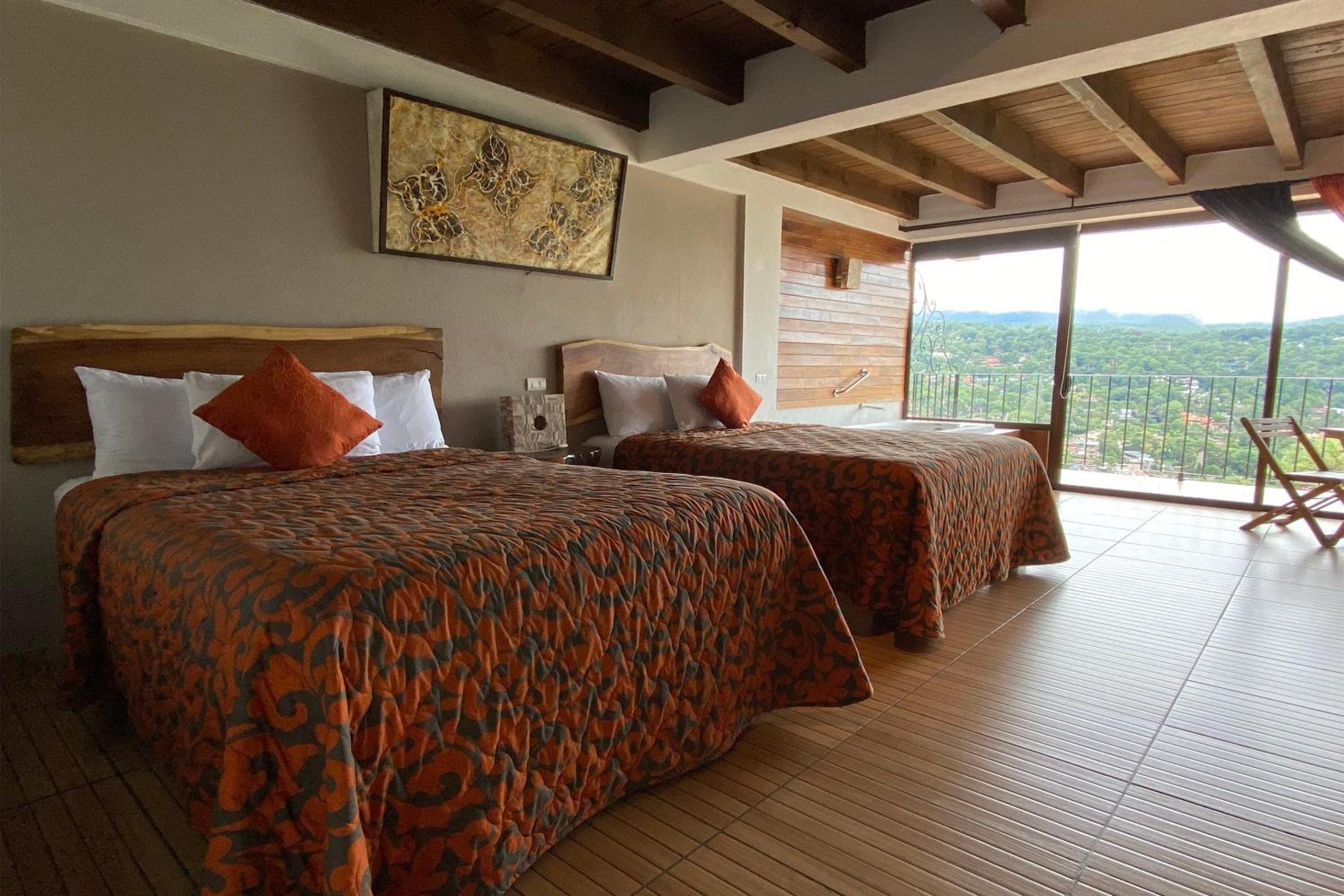 Deluxe Double Room with Two Double Beds