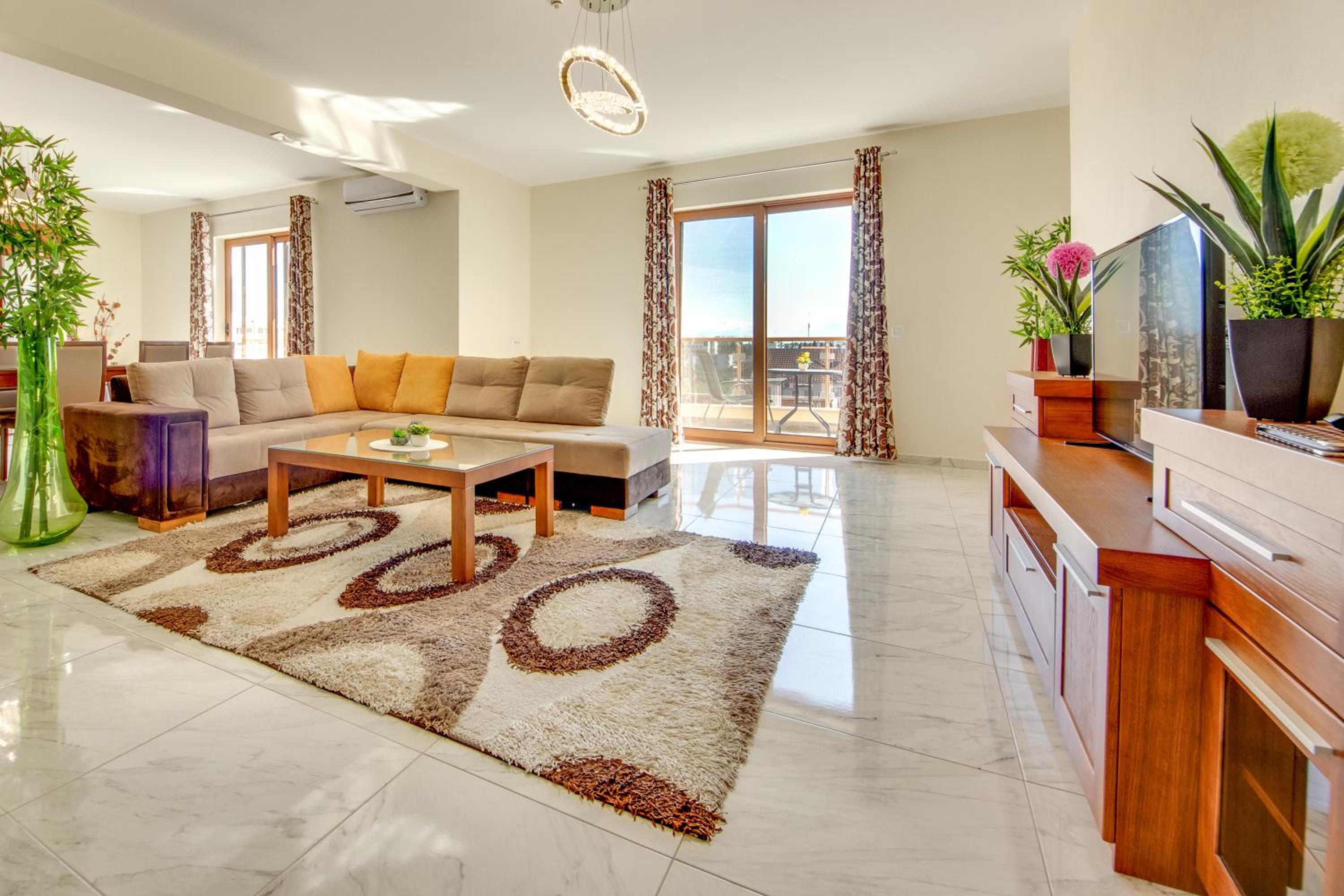 Two-Bedroom Apartment with Balcony