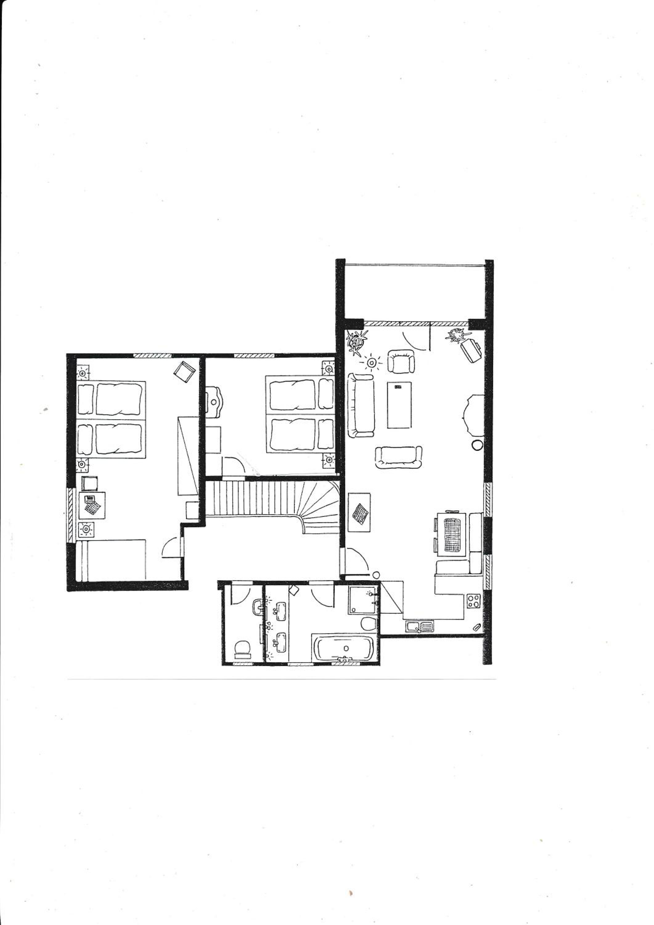 Three-Bedroom Apartment photo 3