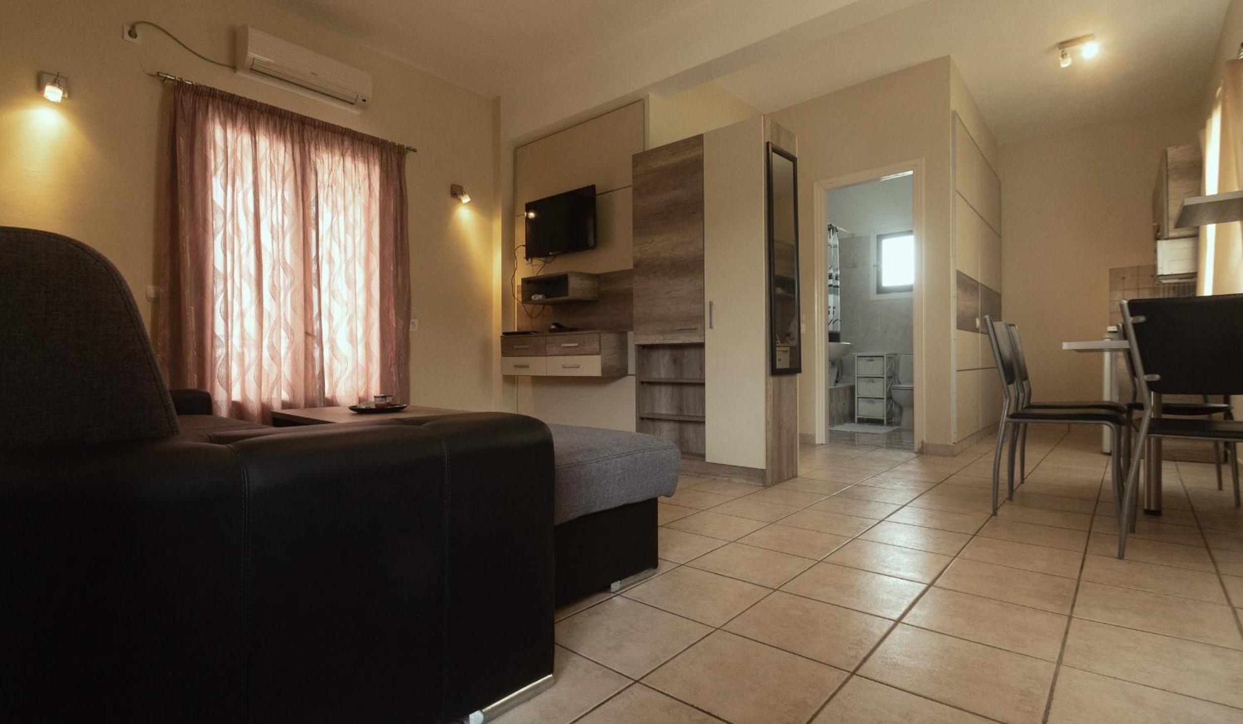 One-Bedroom Apartment with Balcony and Sea View