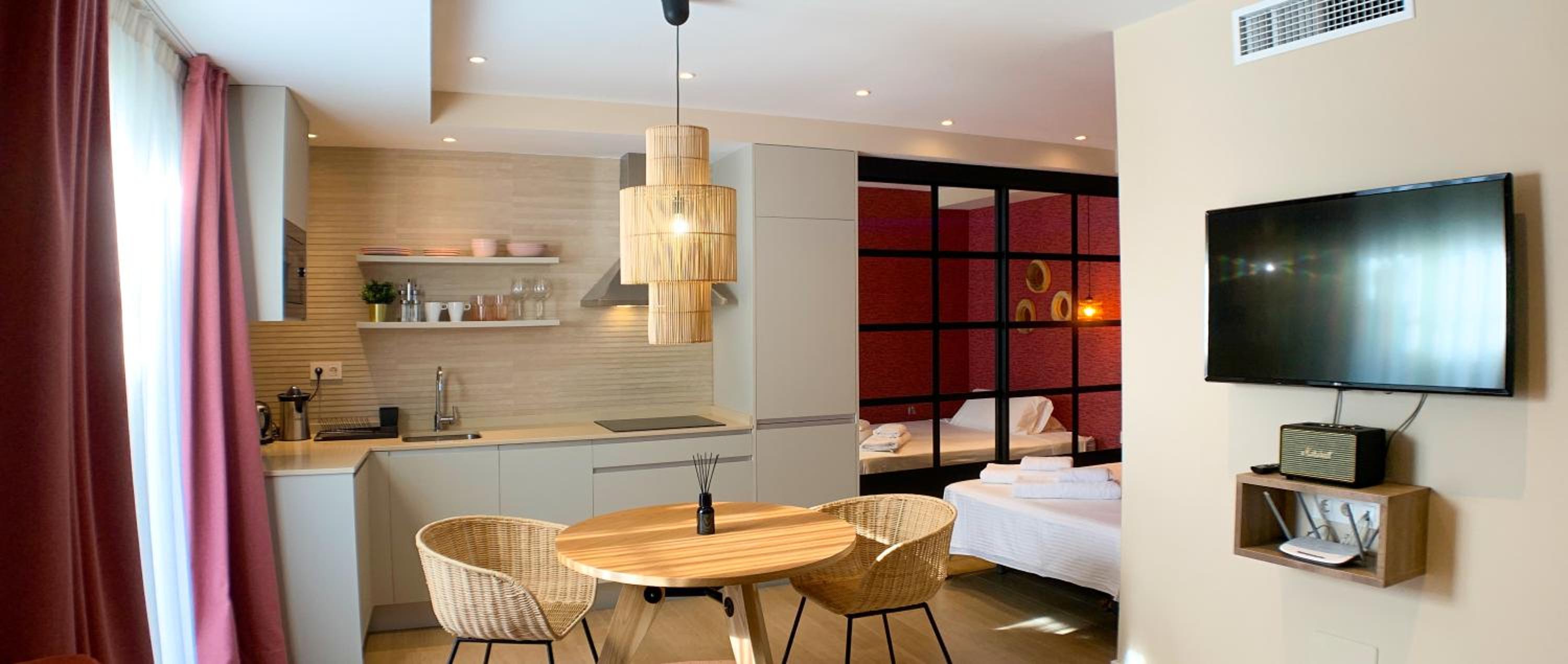 Estudio Deluxe con cama Queen