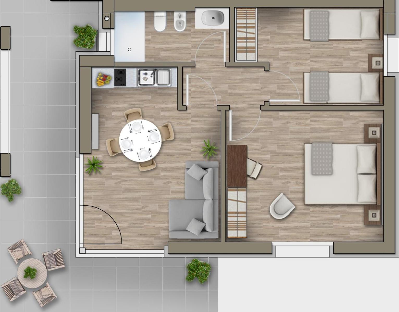 Two-Bedroom Suite