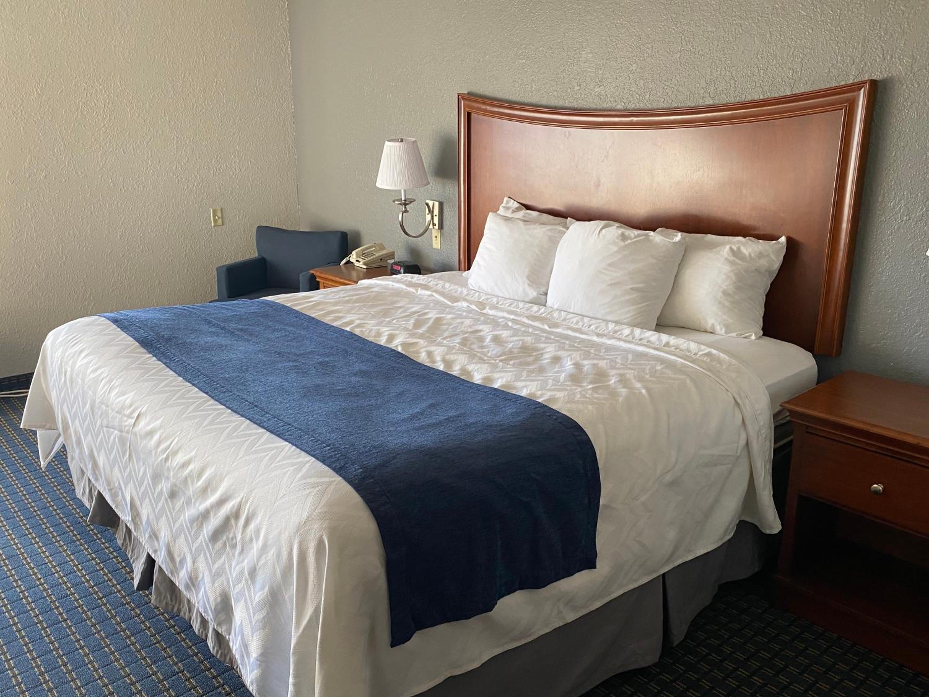 King Room with Roll-In Shower - Disability Access
