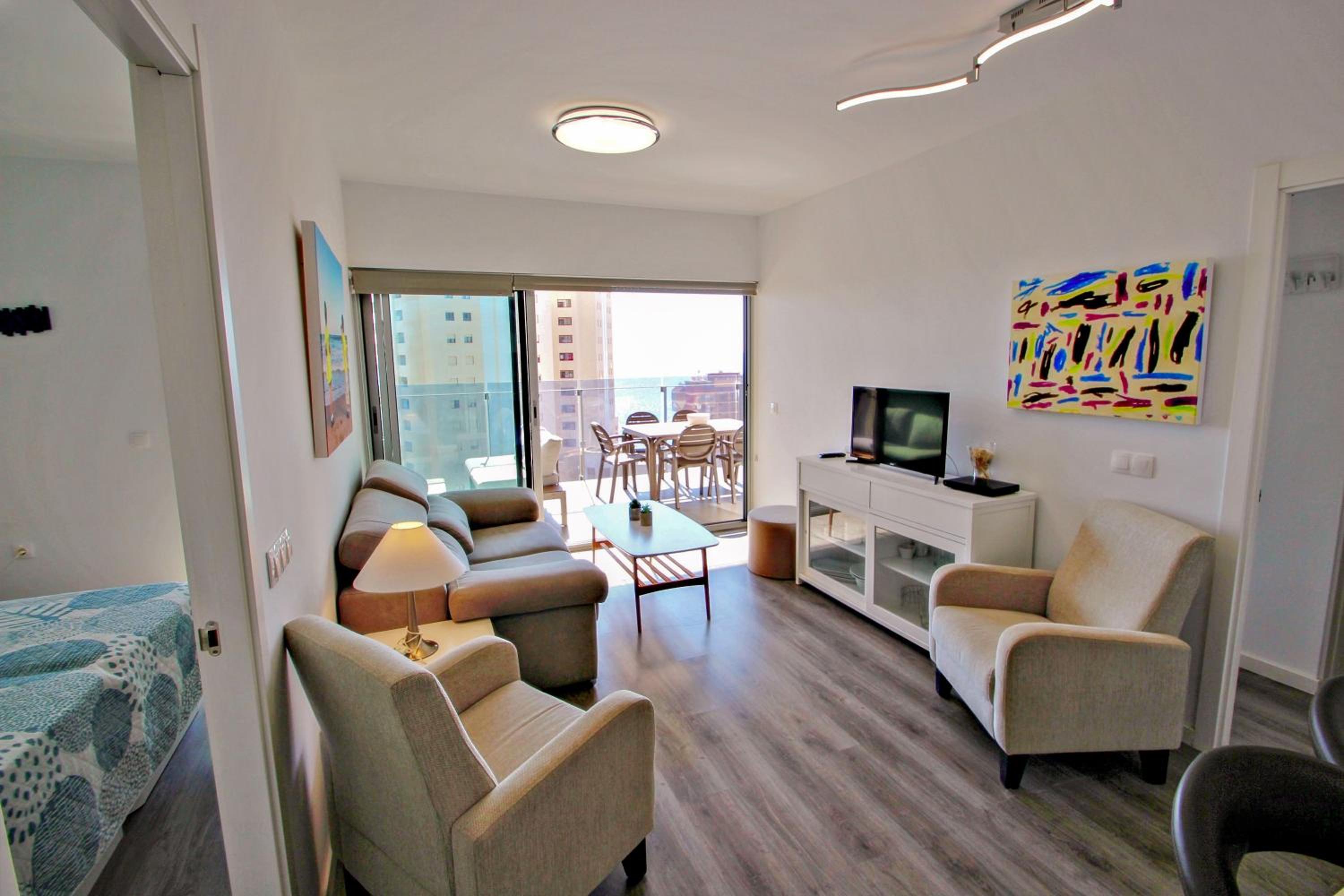 Apartamento con vista al mar