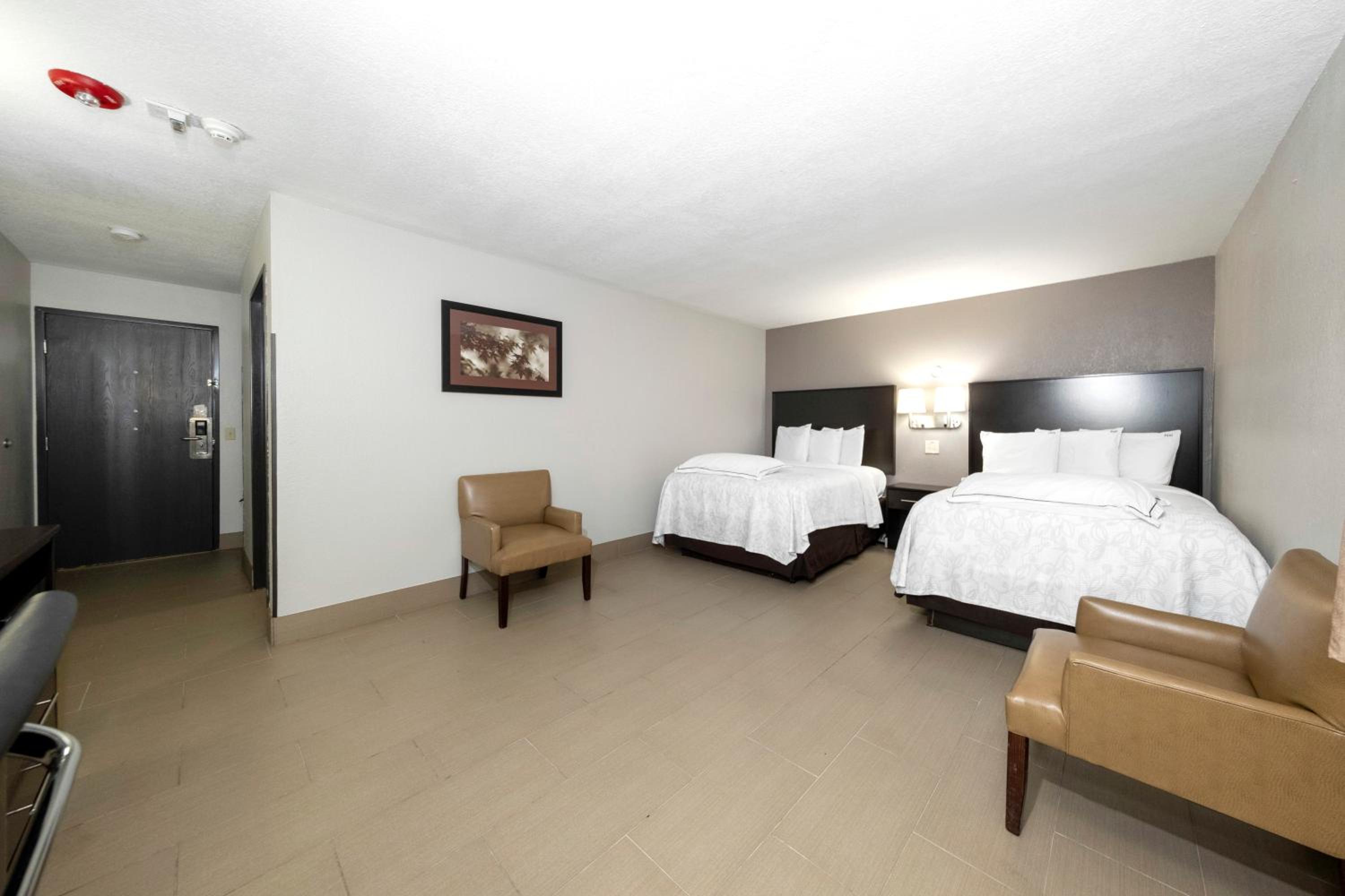 Premium Room with Two Double Beds First Floor Smoke Free (Upgraded Bedding & Snack Box) photo 1