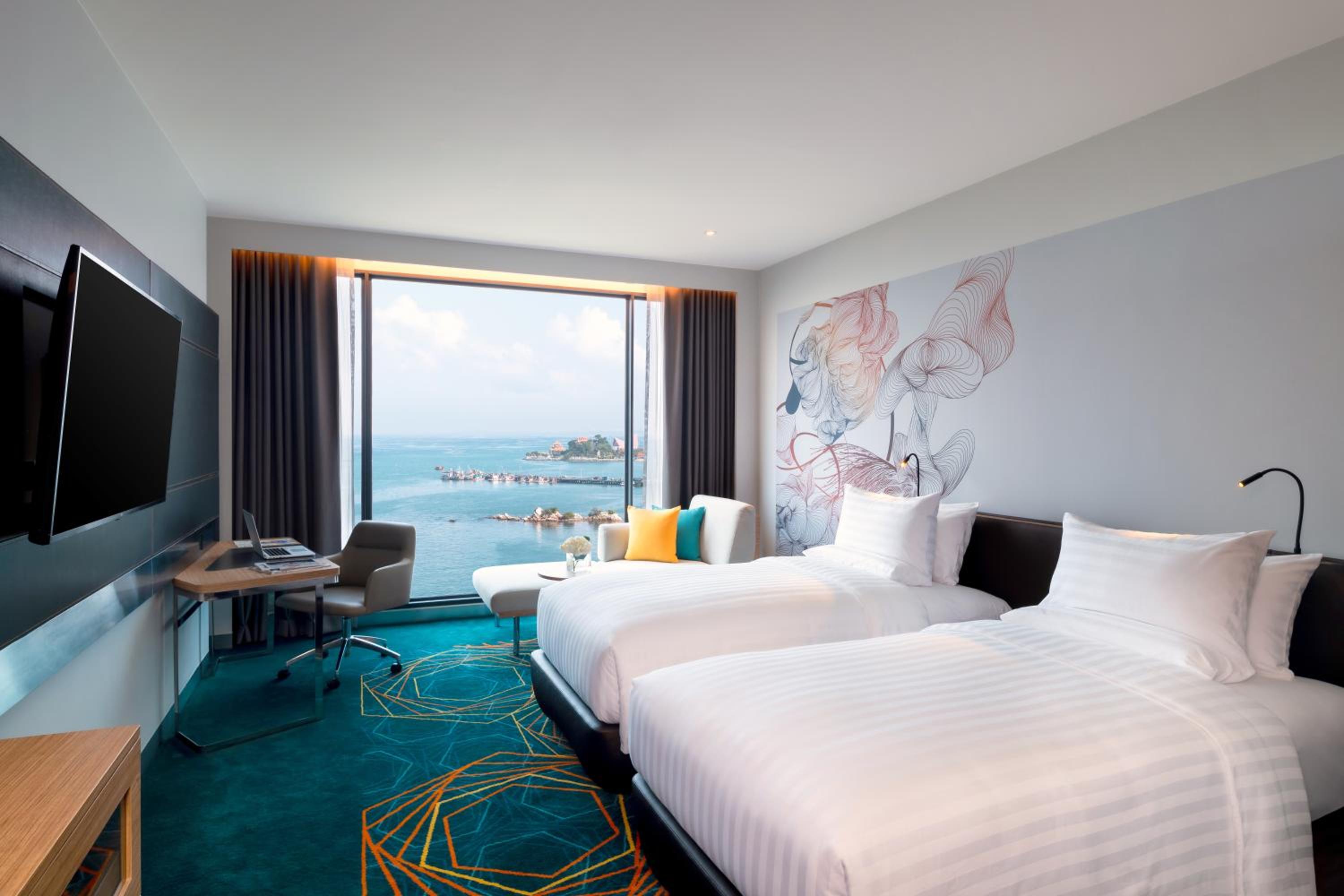 Deluxe Room, Sea View - 2 Single Beds