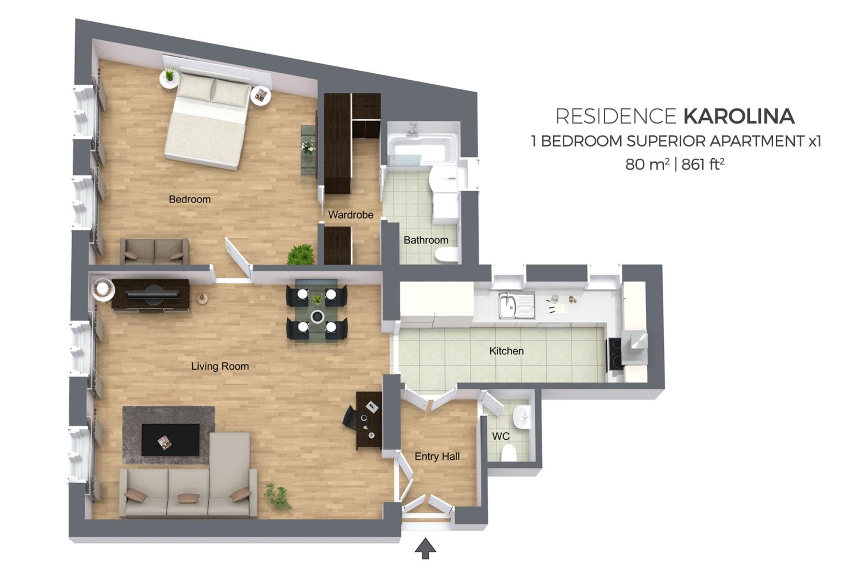 One-Bedroom Apartment