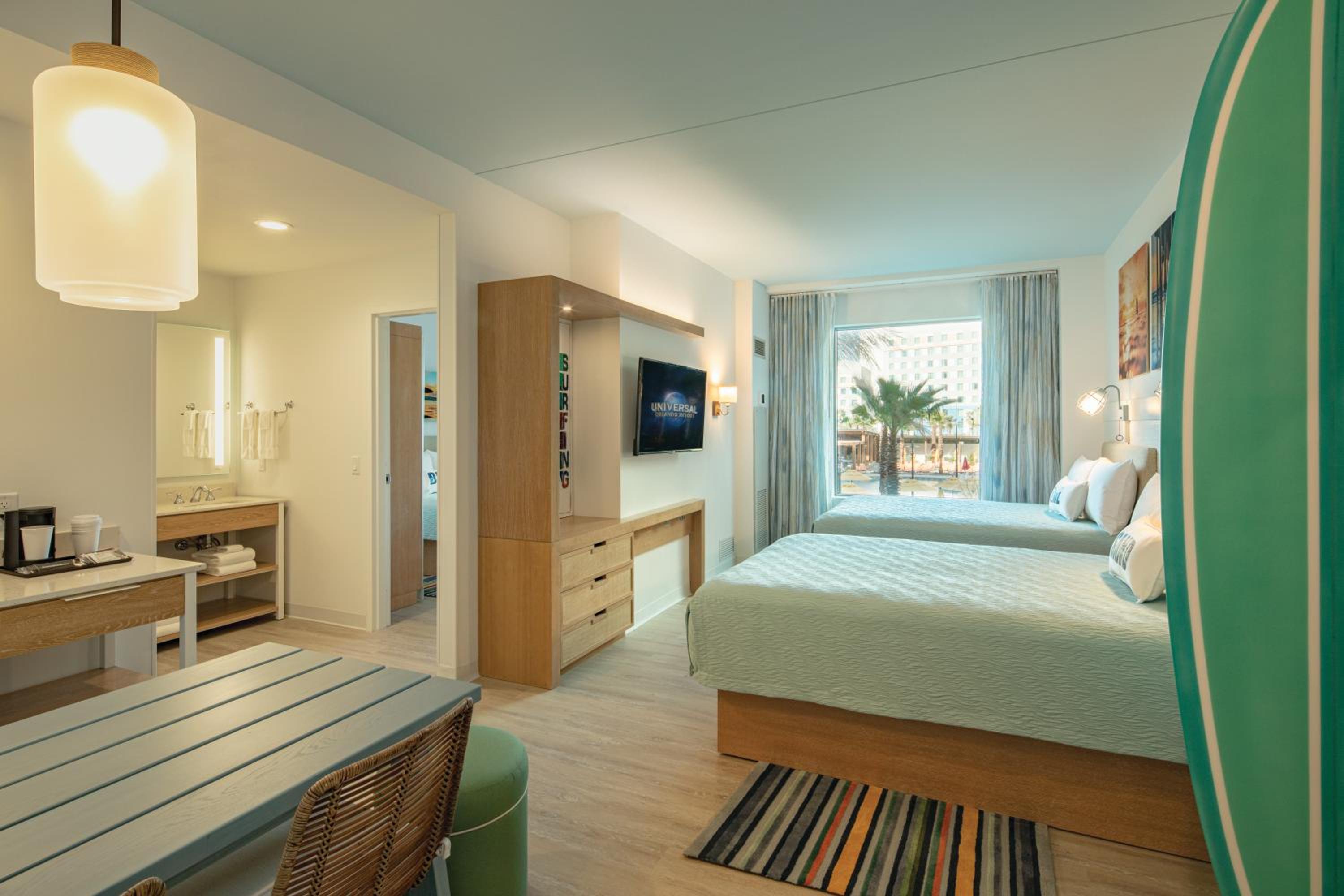 Two-Bedroom Suite Pool View Hearing Accessible (Includes Early Park Admission*)