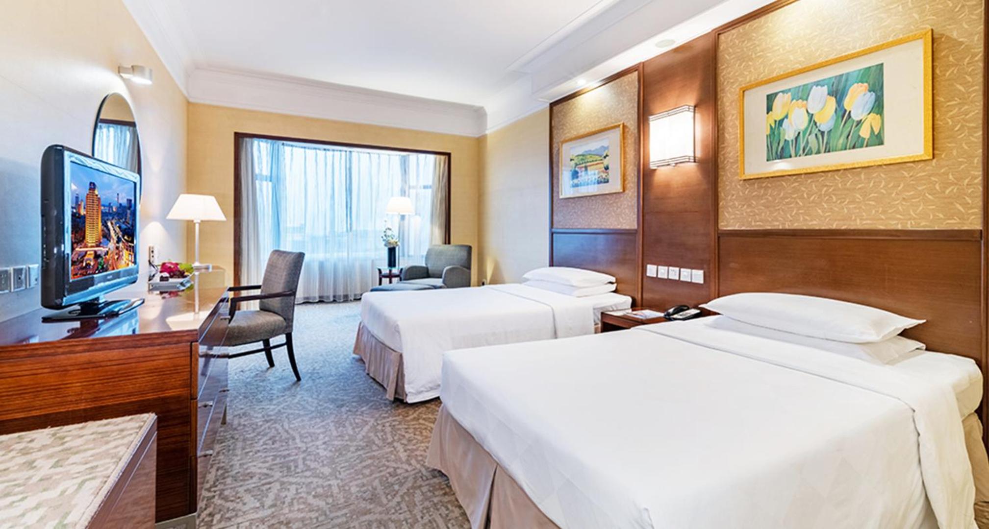 Commercial twin room