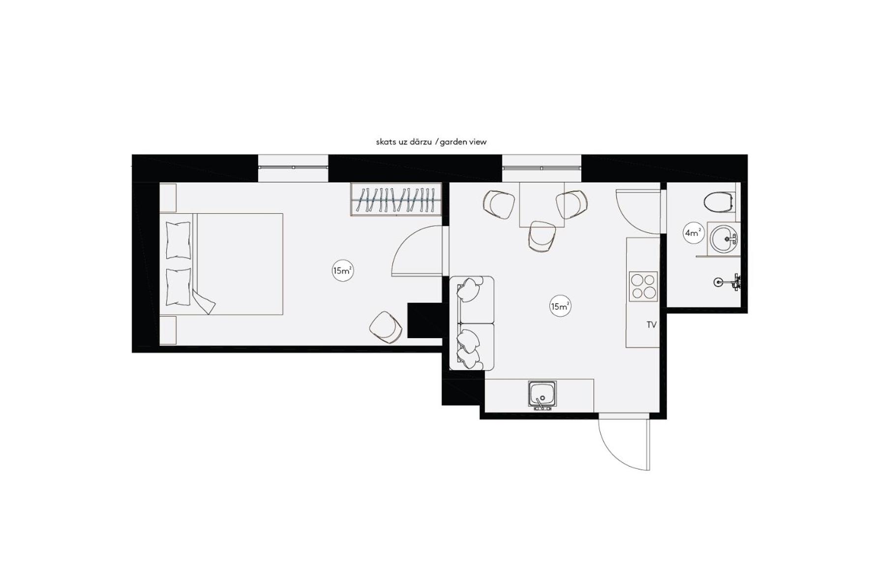 Apartment with Garden View - Photo 5