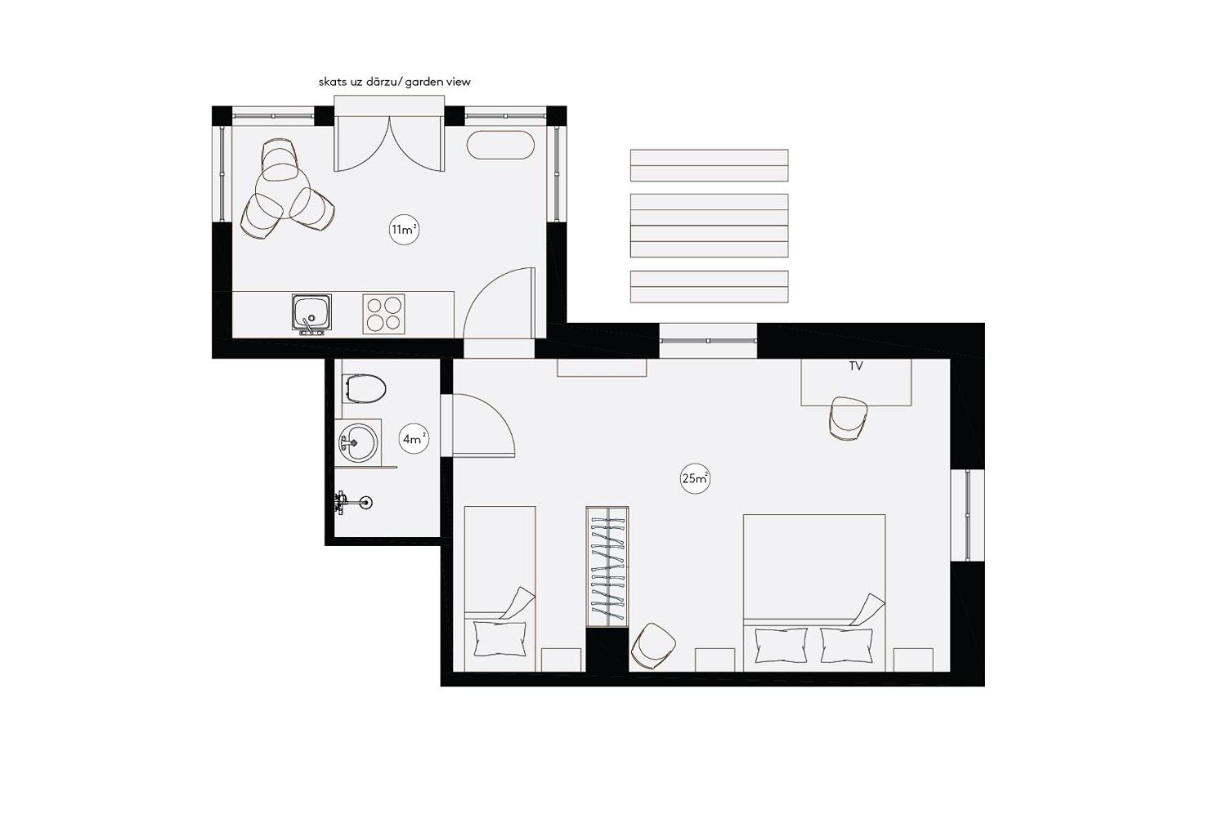 Apartment with Terrace - Photo 2