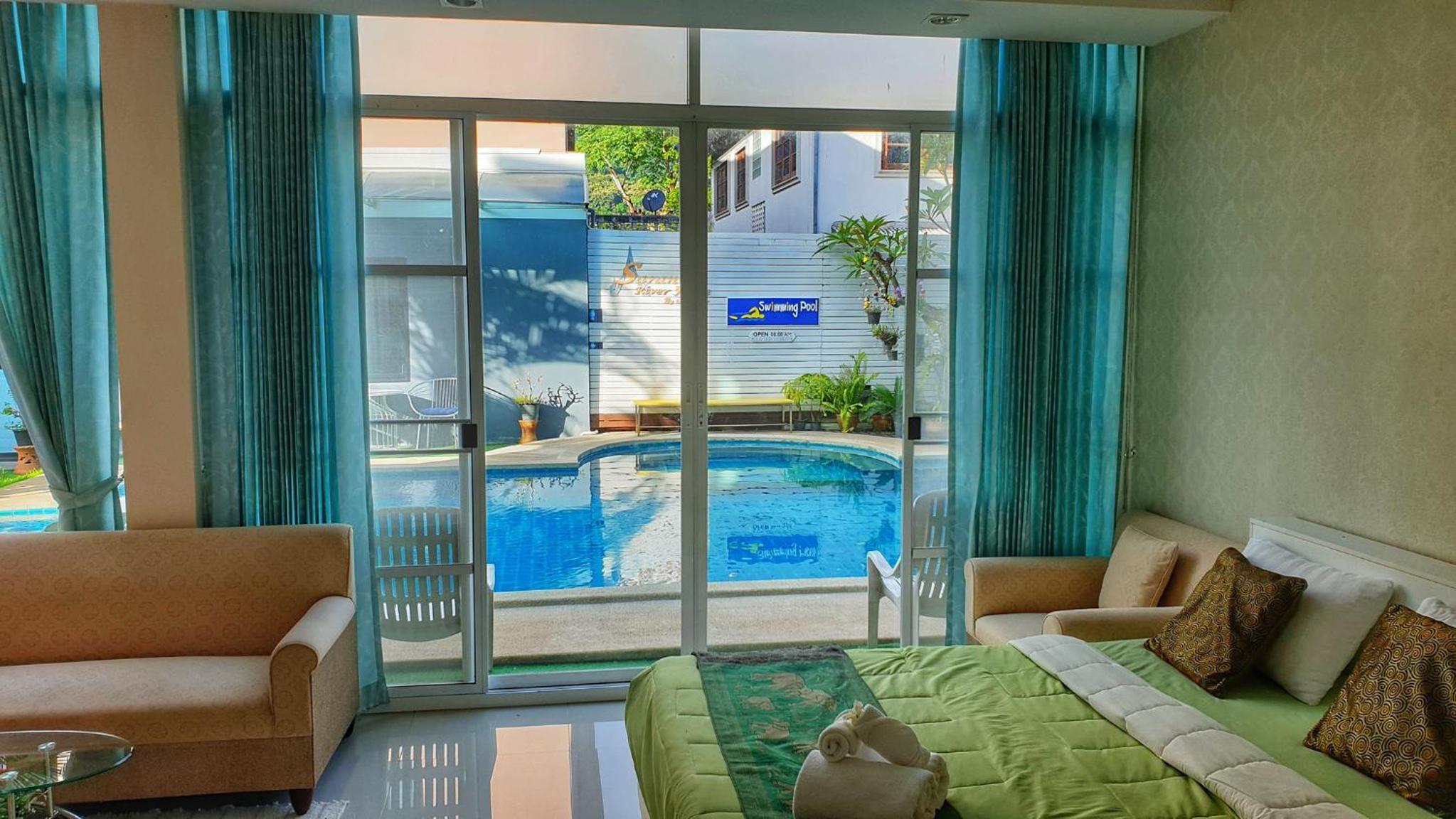 Deluxe Family Room with Pool Access  - Photo 1