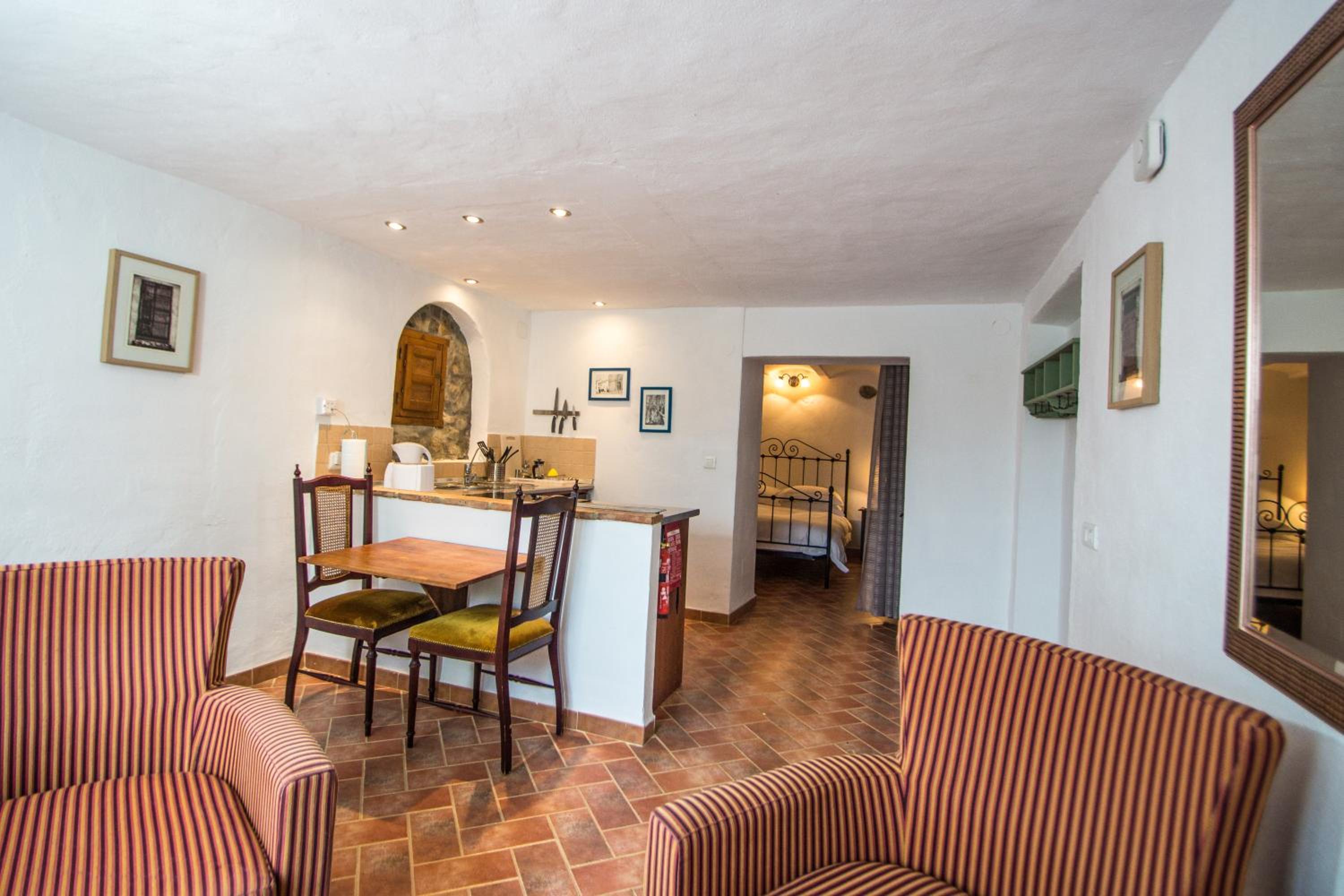 Apartamento con vista al jardín