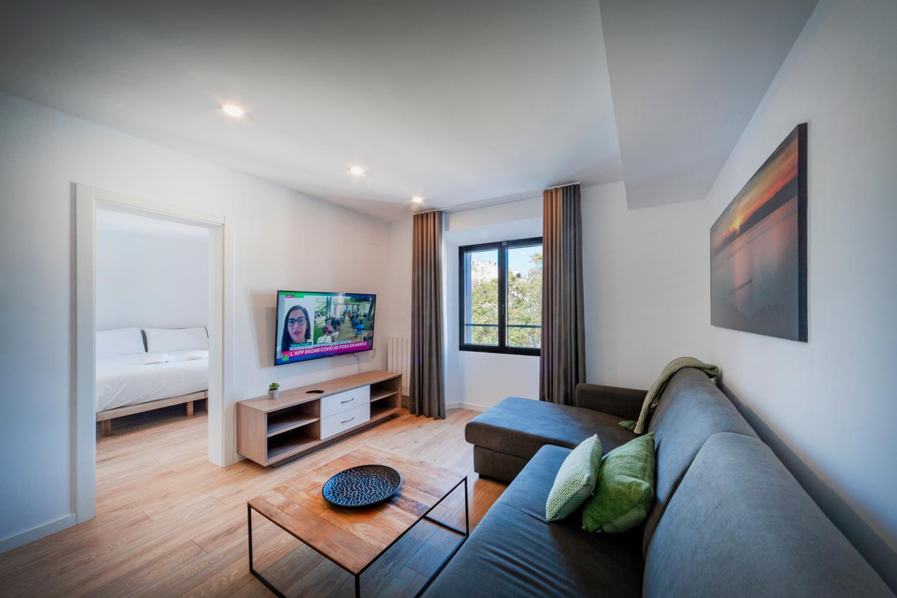 Apartamento de dos habitaciones