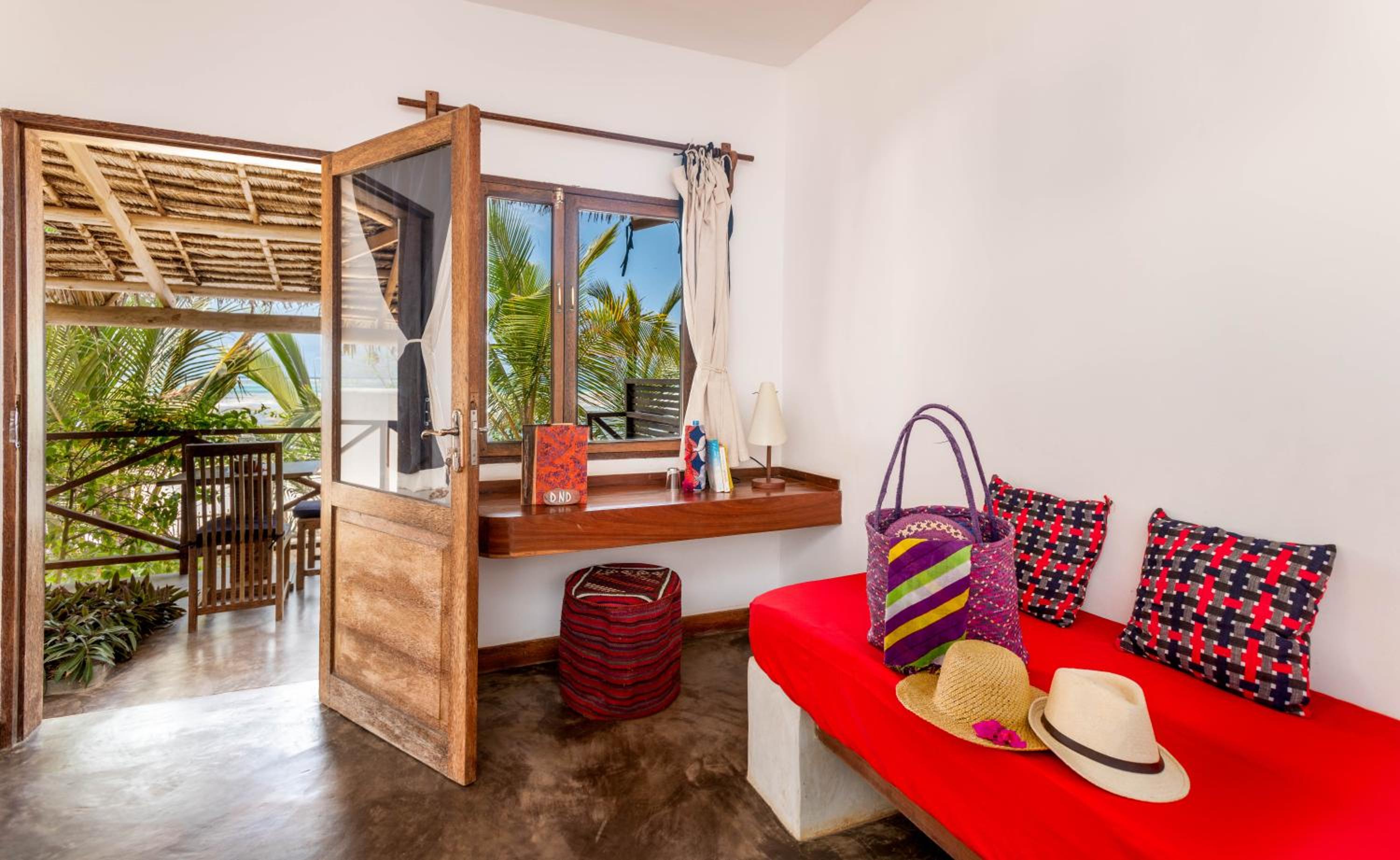 Family Room with Front Sea View