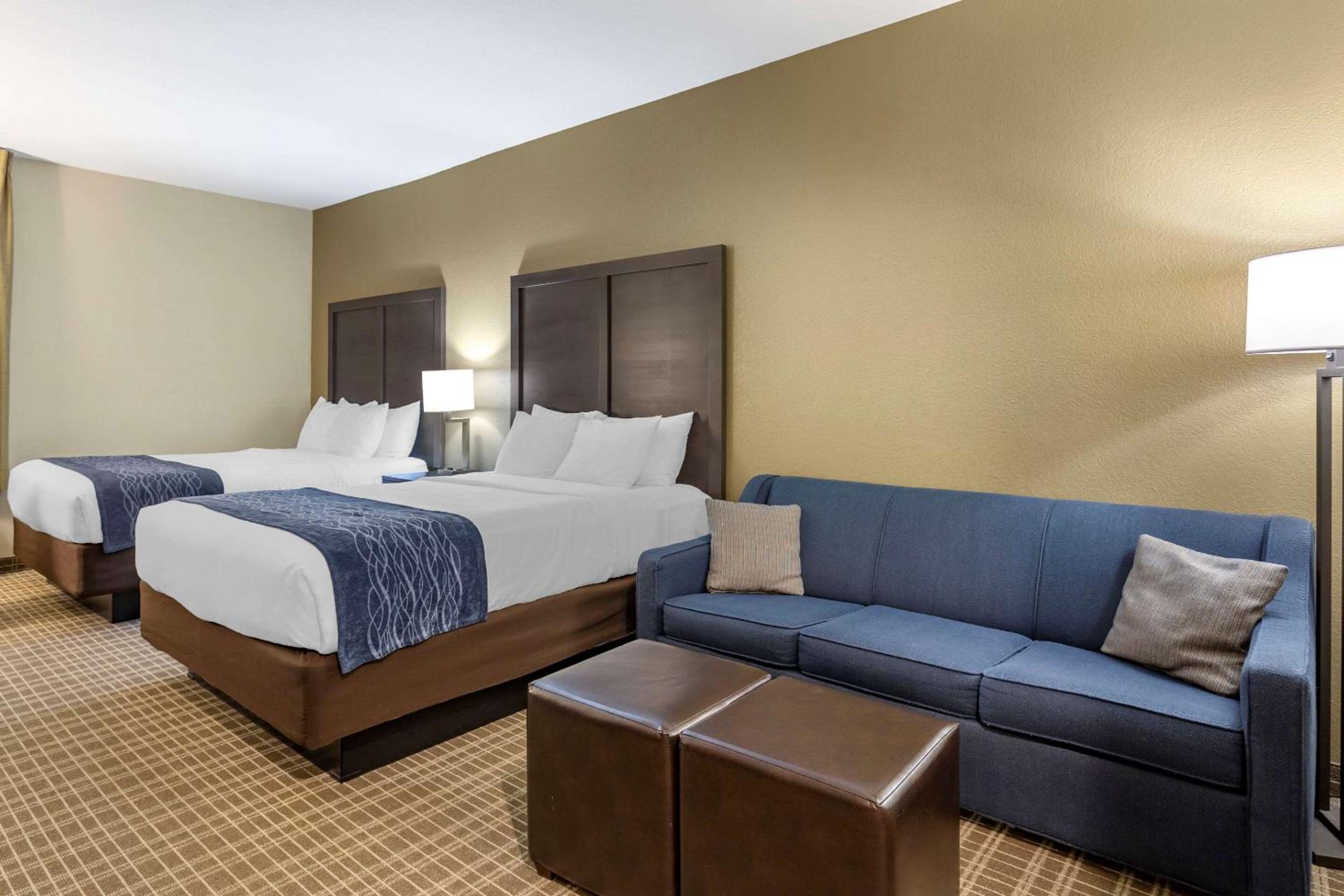 Queen Suite with Two Queen Beds and Sofa Bed - Non-Smoking - Photo 5