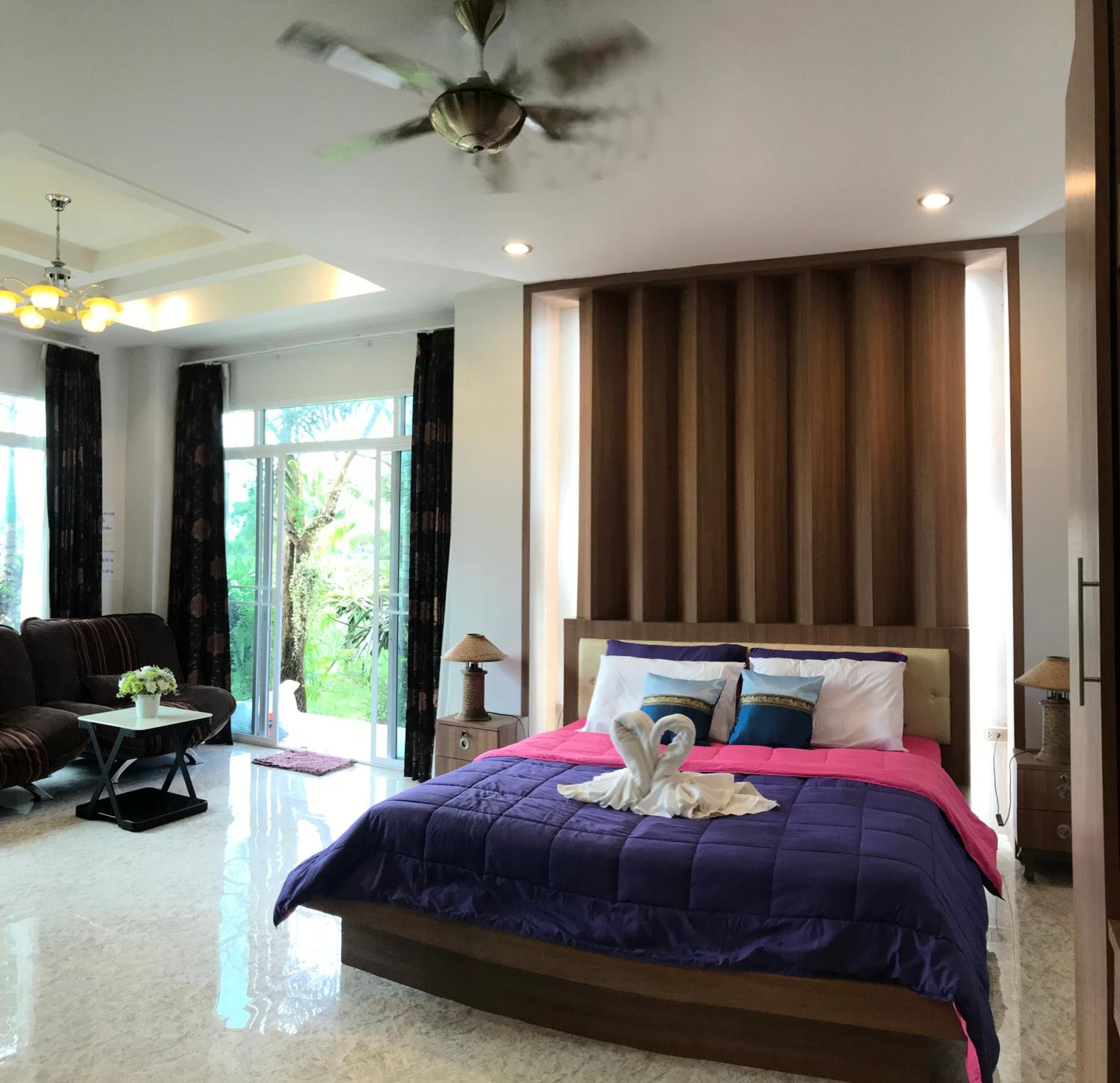 Suite with Rice Field View