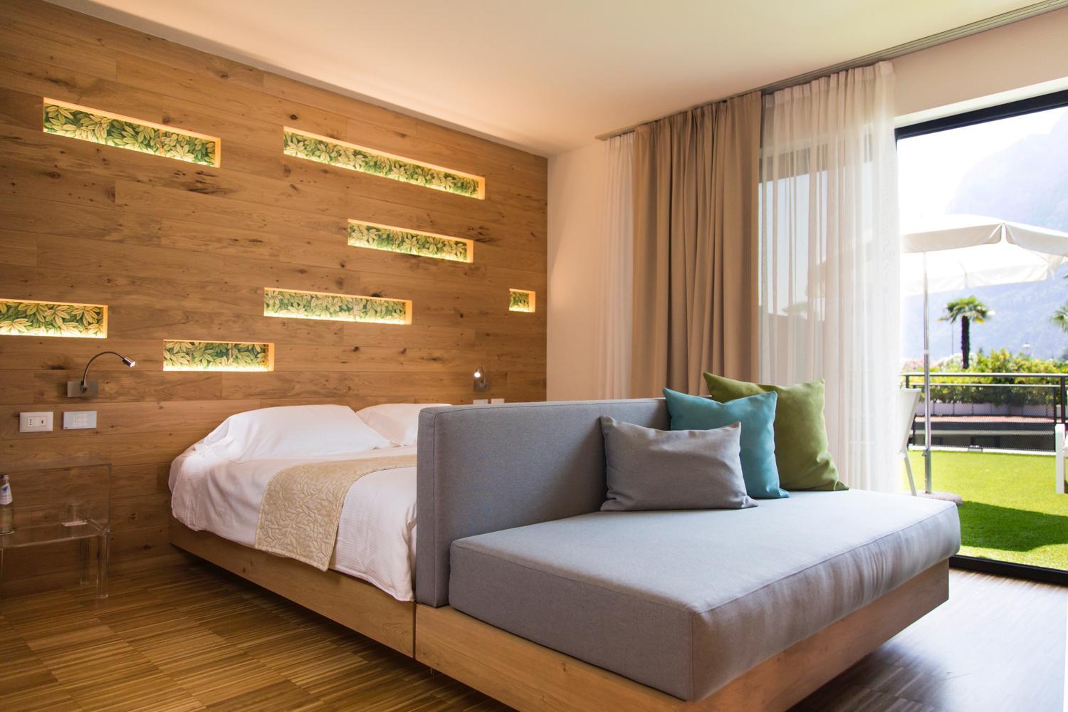 Junior Suite mit Terrasse und Parkblick