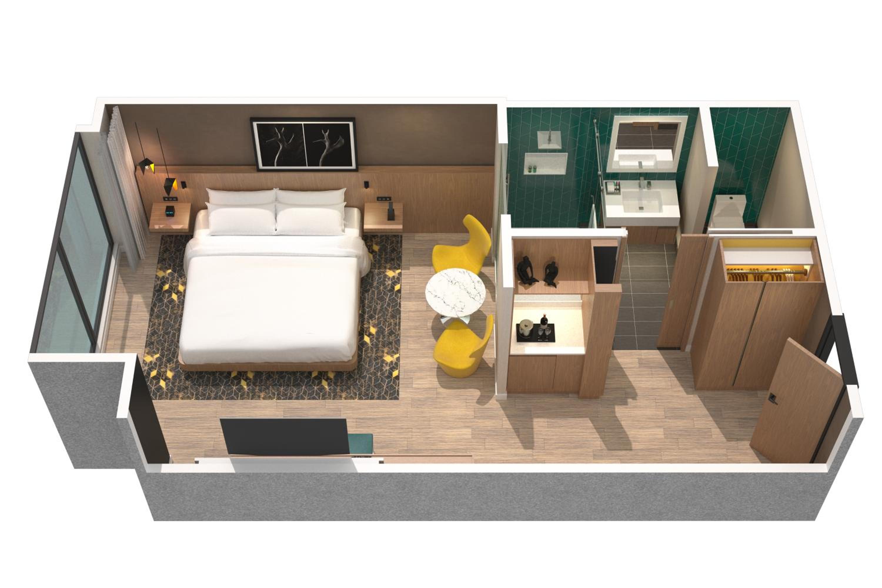 Guest  room with 1 King - Photo 7