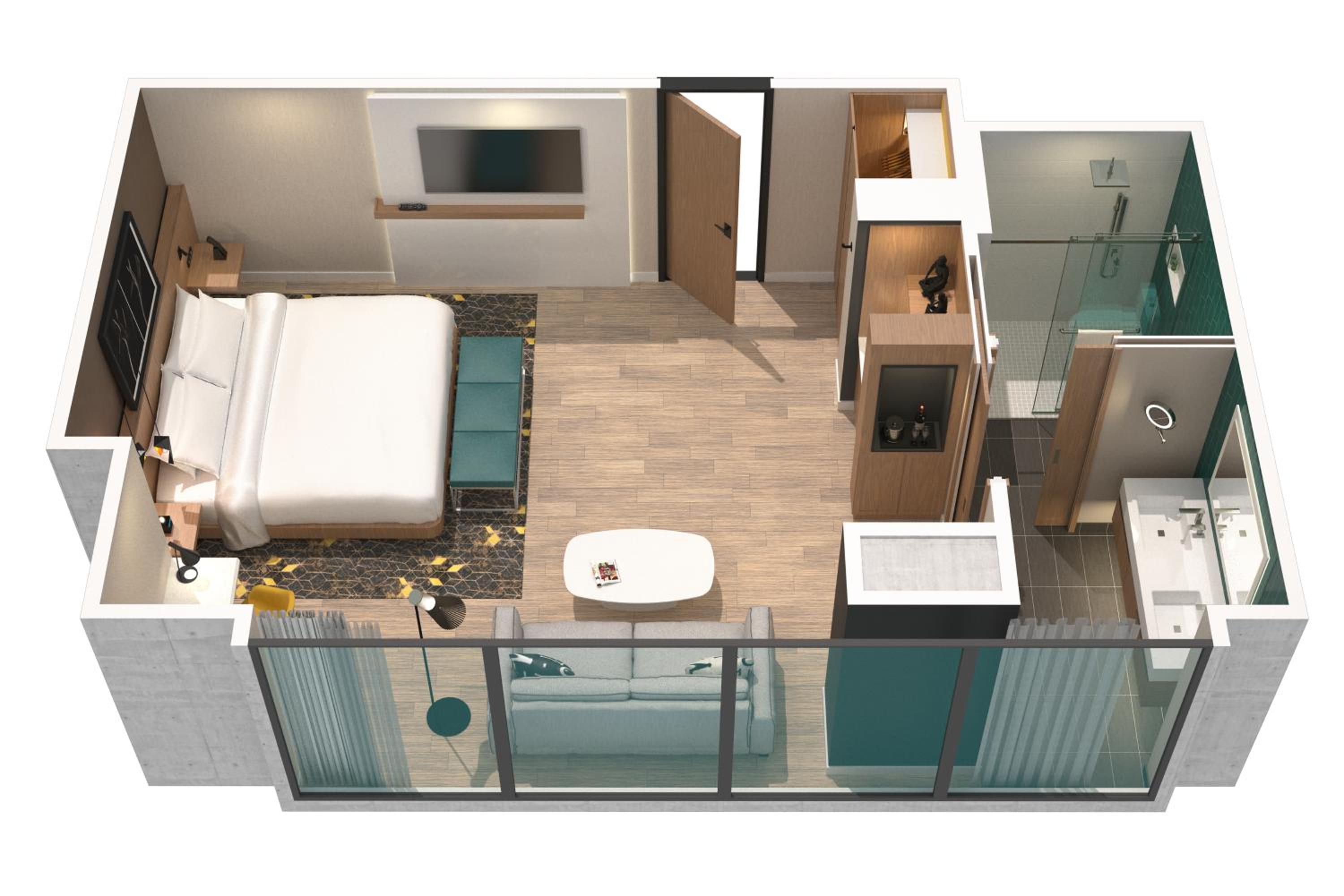 Junior suite with 1 King - Photo 3