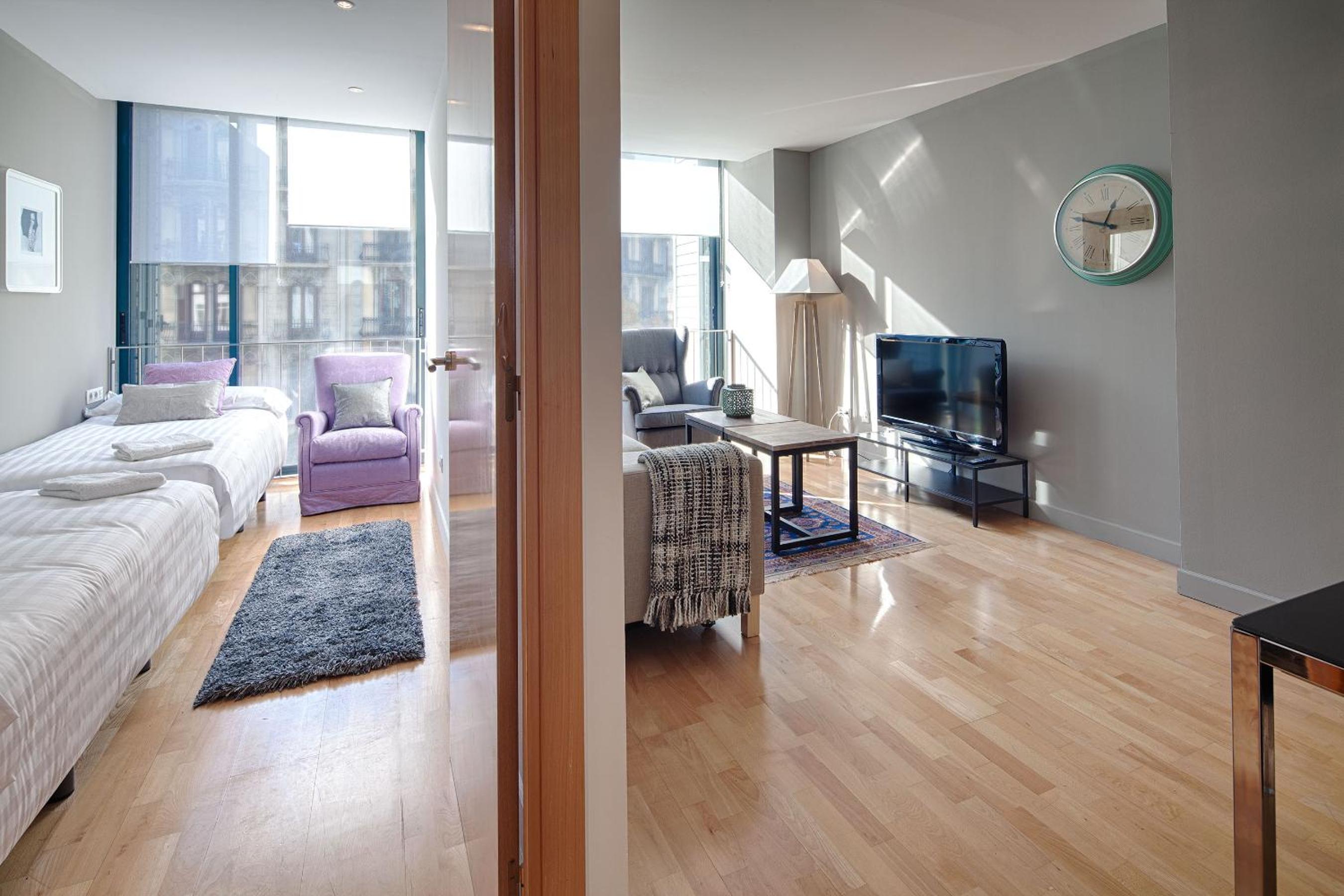 Apartamento de dos habitaciones con 2 baños